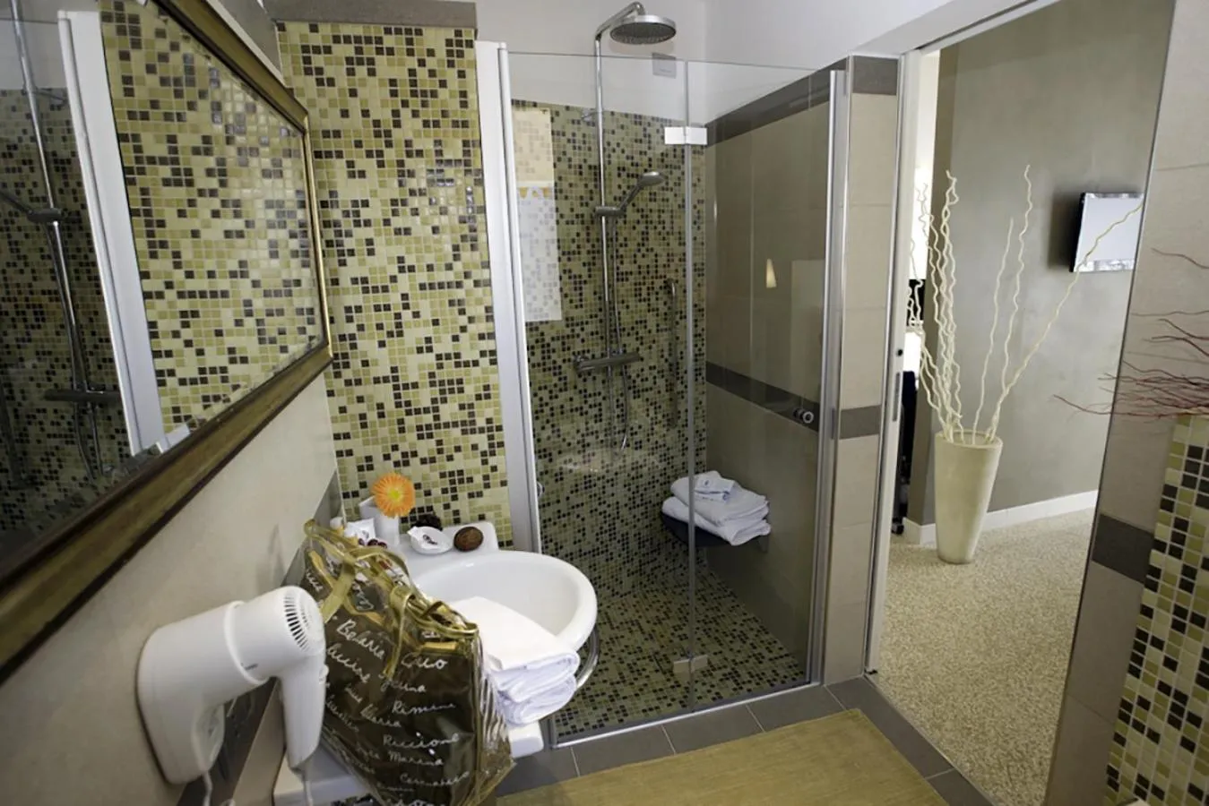 Shower in Hotel b&b Villa Irma