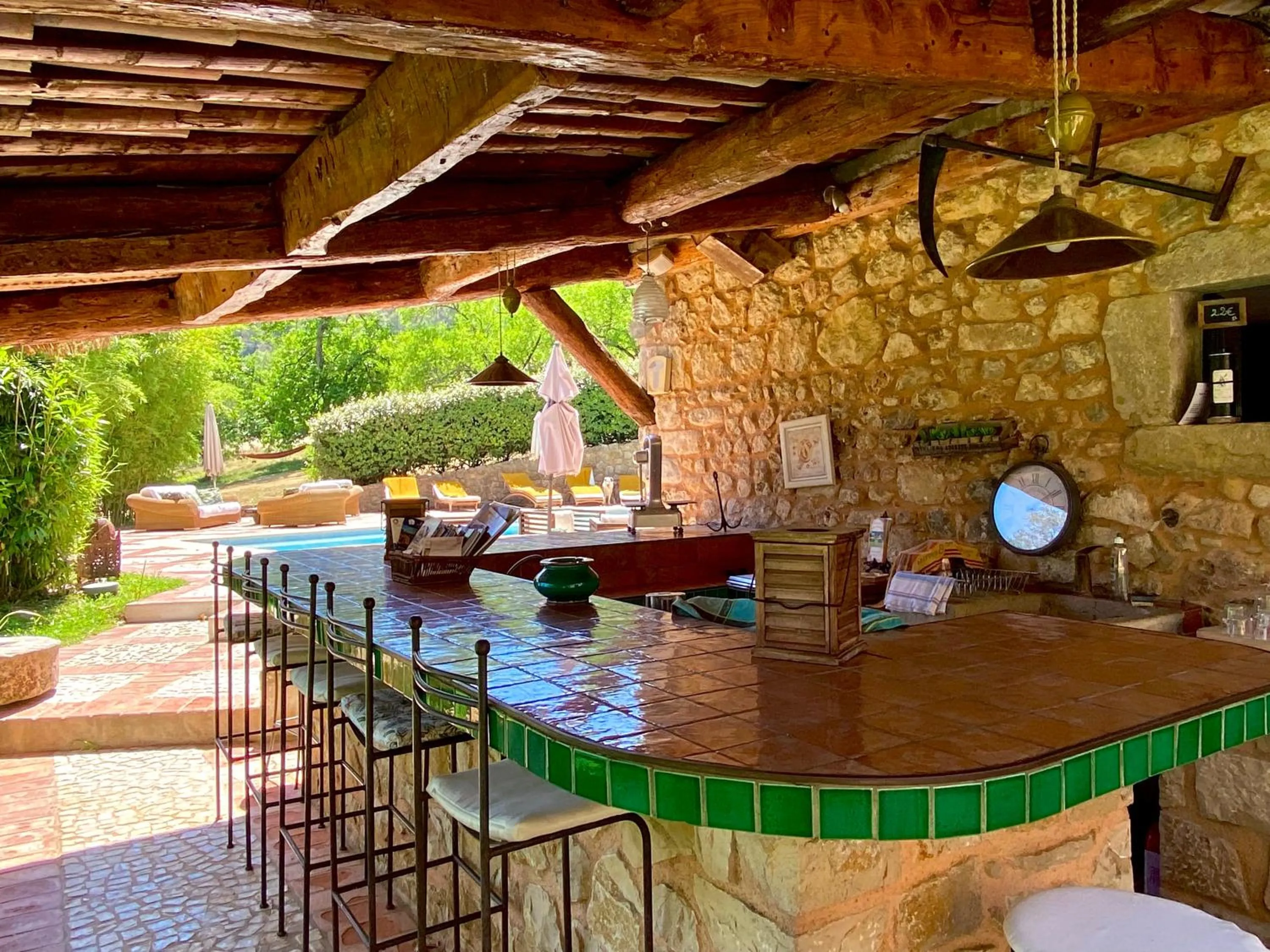 Lounge or bar in Domaine De Sainte Annette