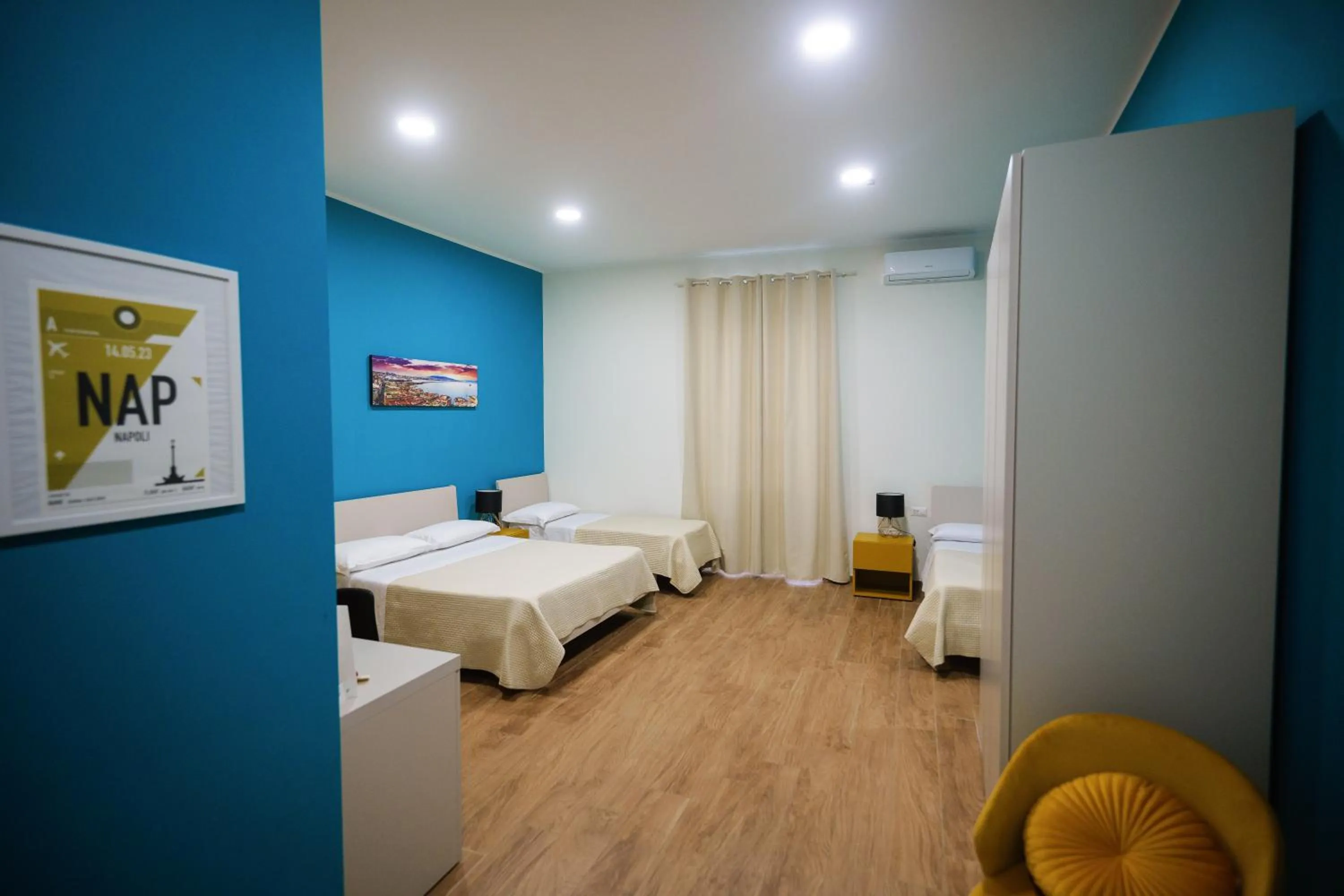 Photo of the whole room, Bed in Terminal 1 Guest House