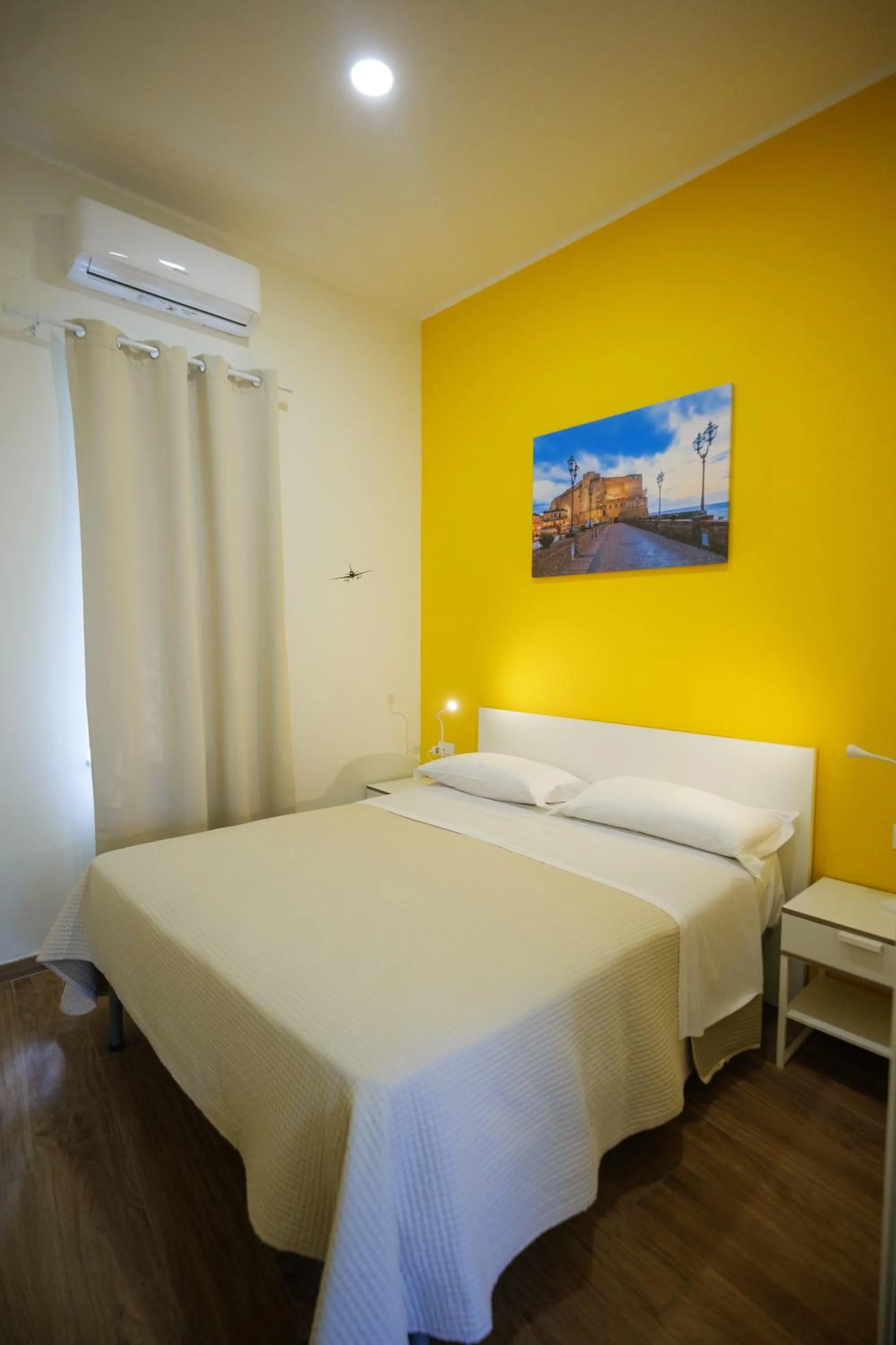 Bed in Terminal 1 Guest House