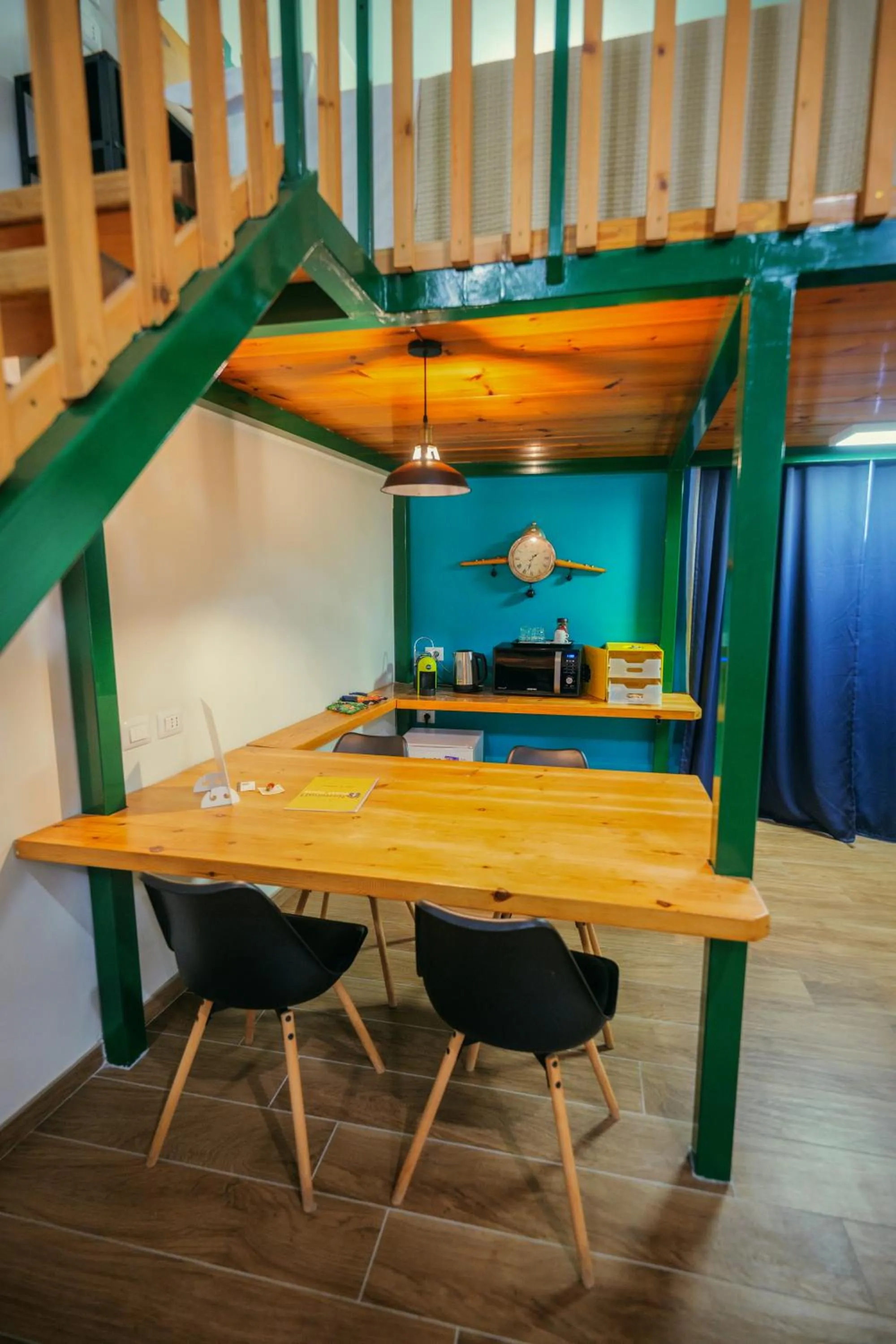 Dining area in Terminal 1 Guest House