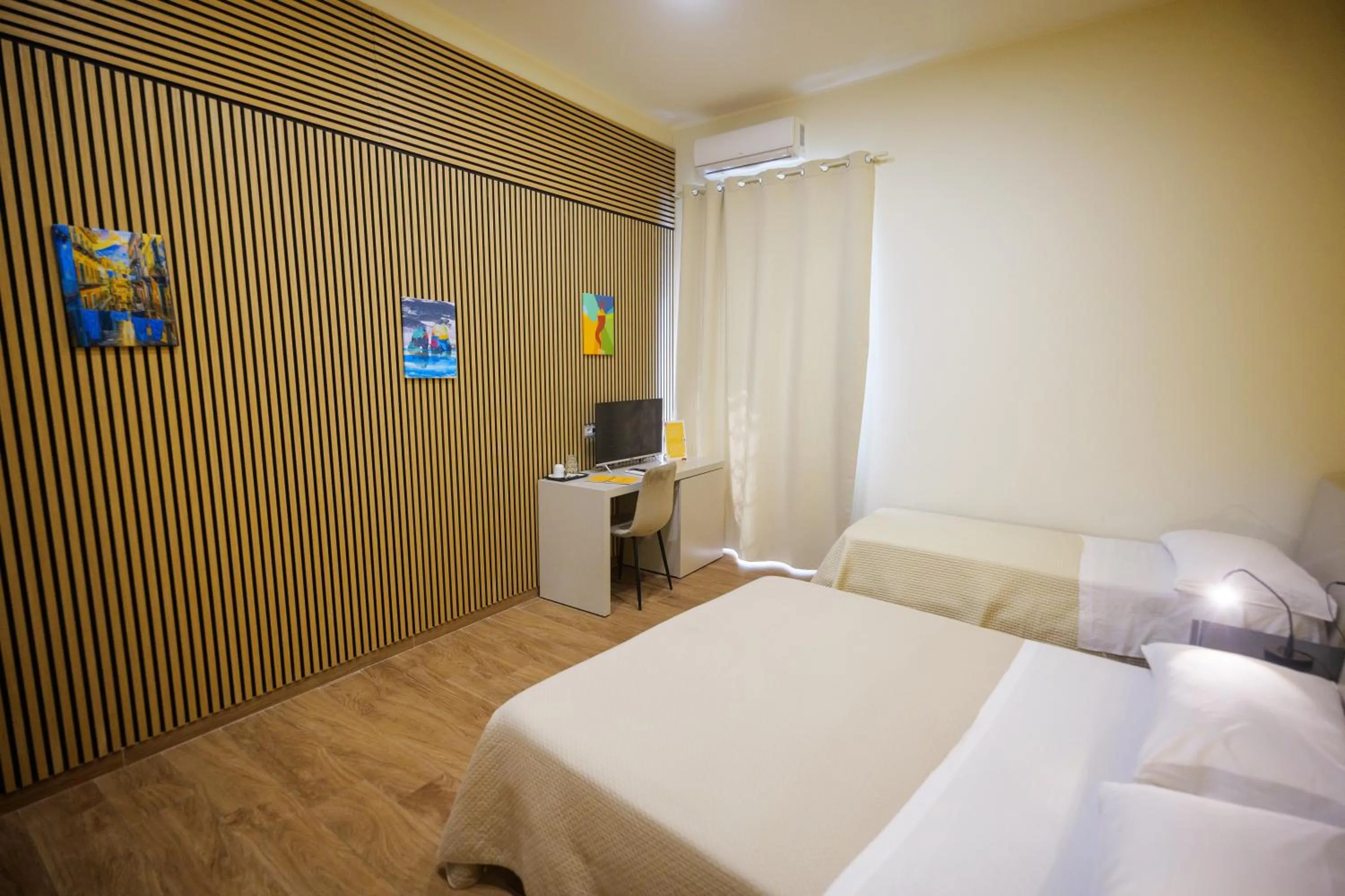 Photo of the whole room, Bed in Terminal 1 Guest House