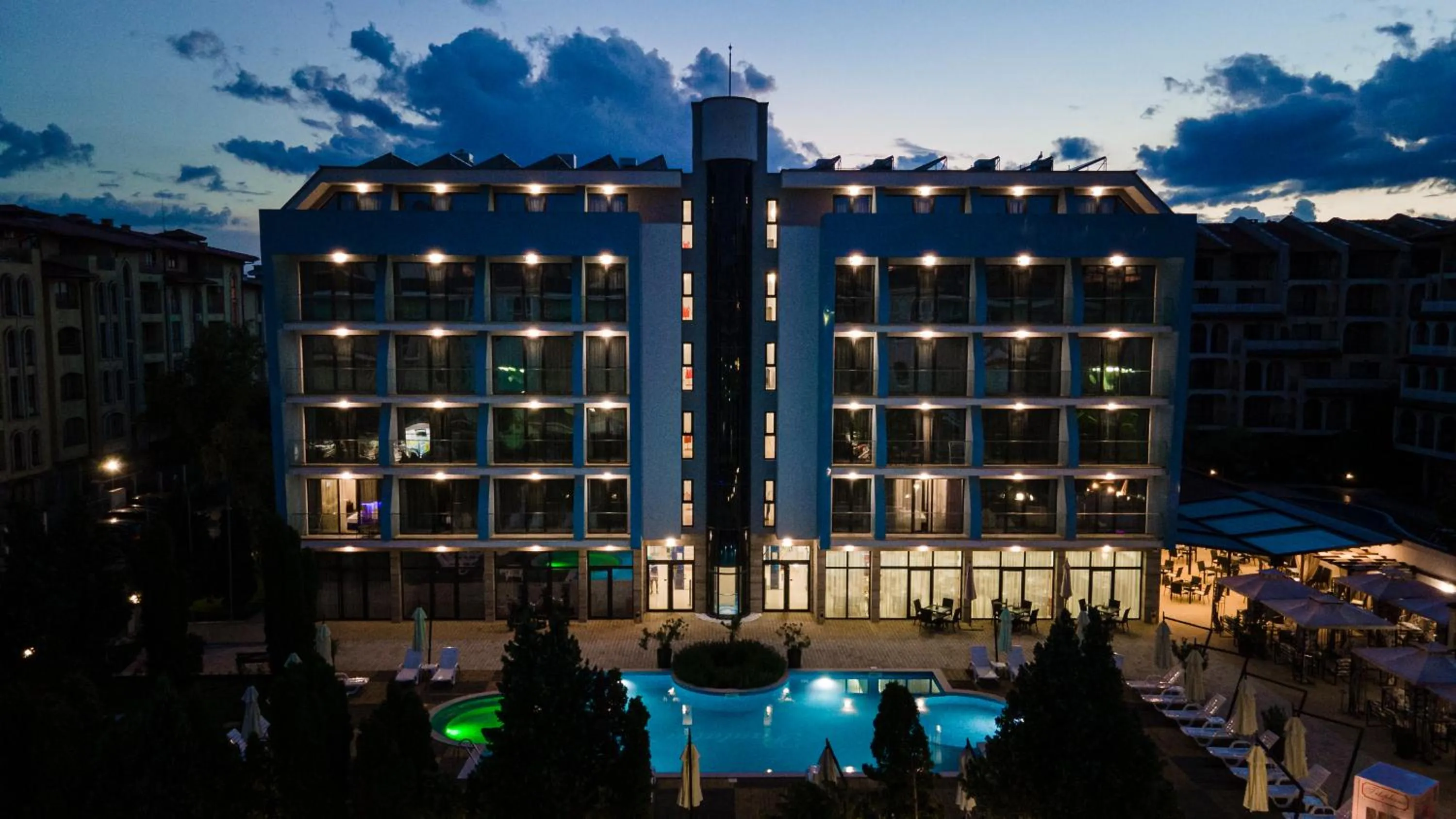 Property building in Hotel Pautalia