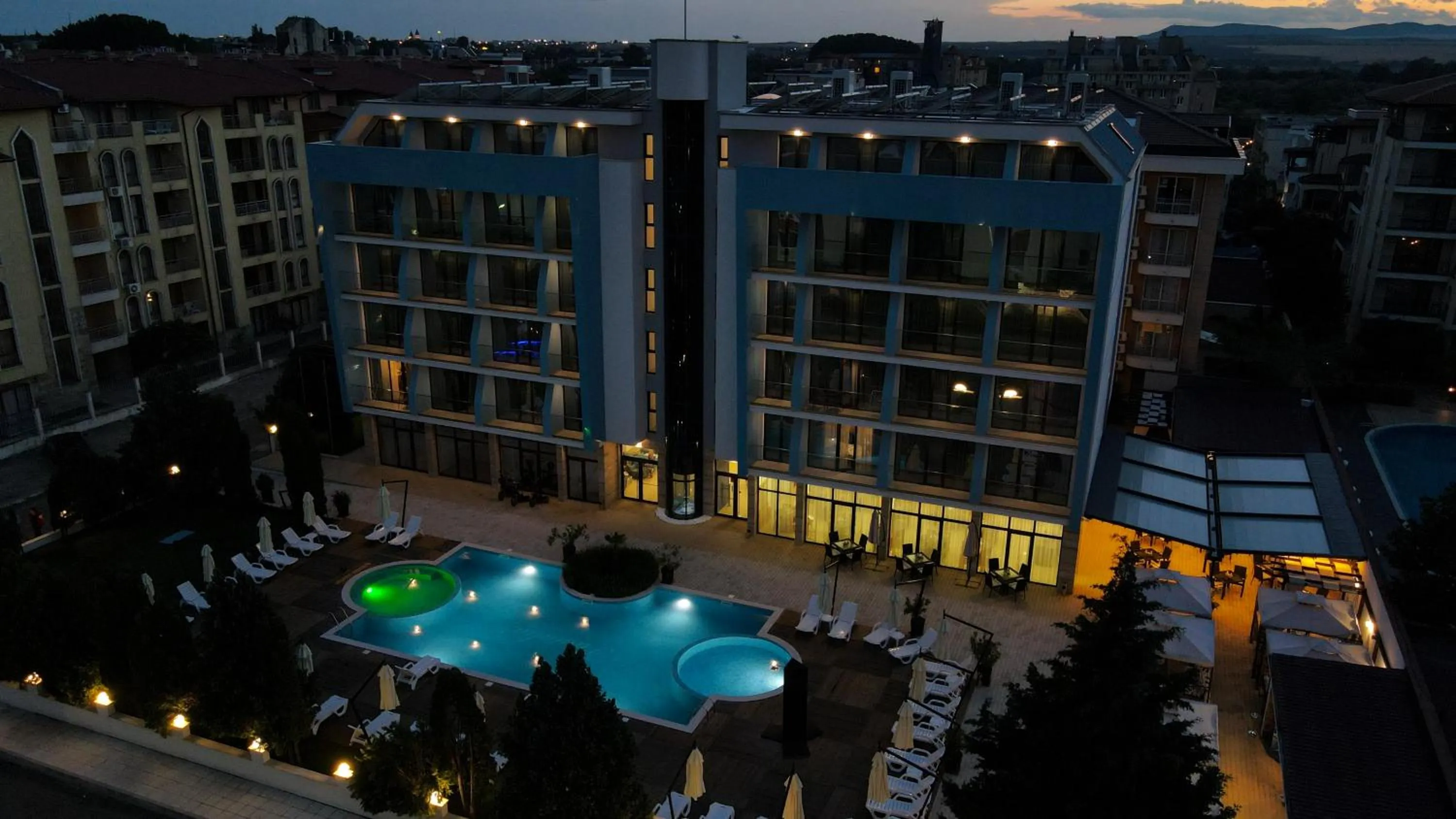 Property building in Hotel Pautalia