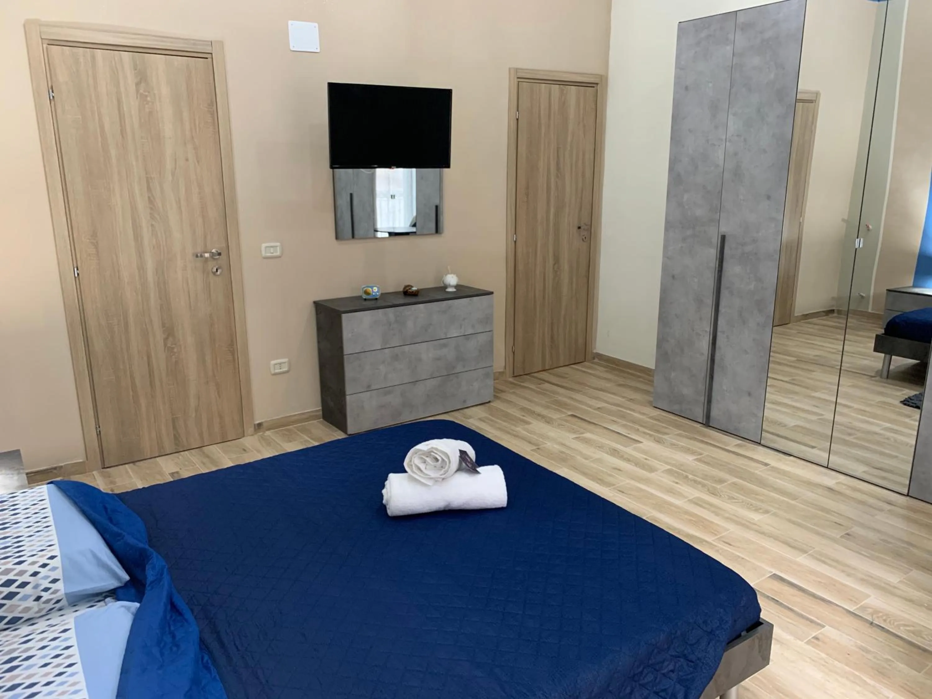 Photo of the whole room, Bed in B&B Poseidone