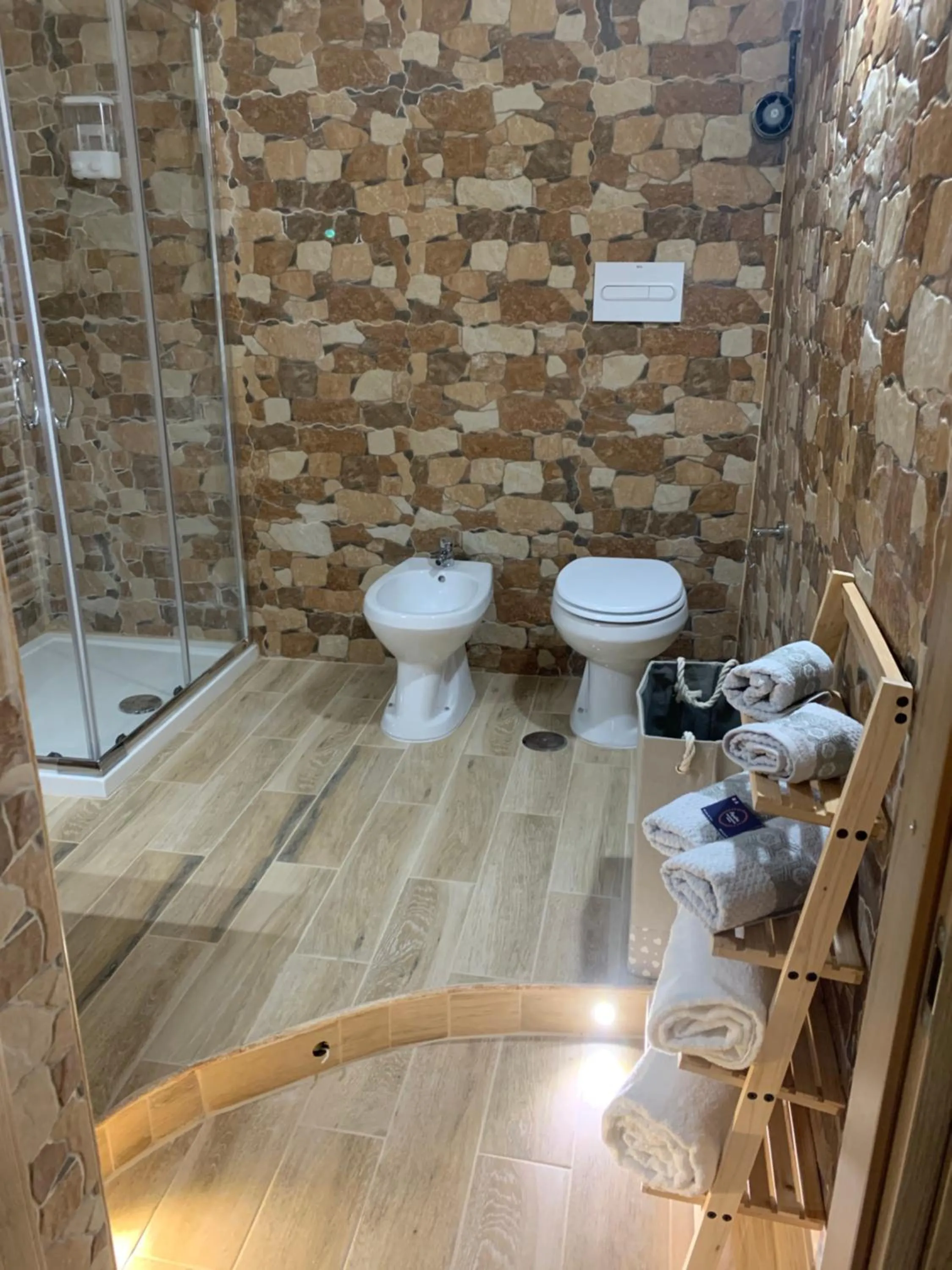 Bathroom in B&B Poseidone