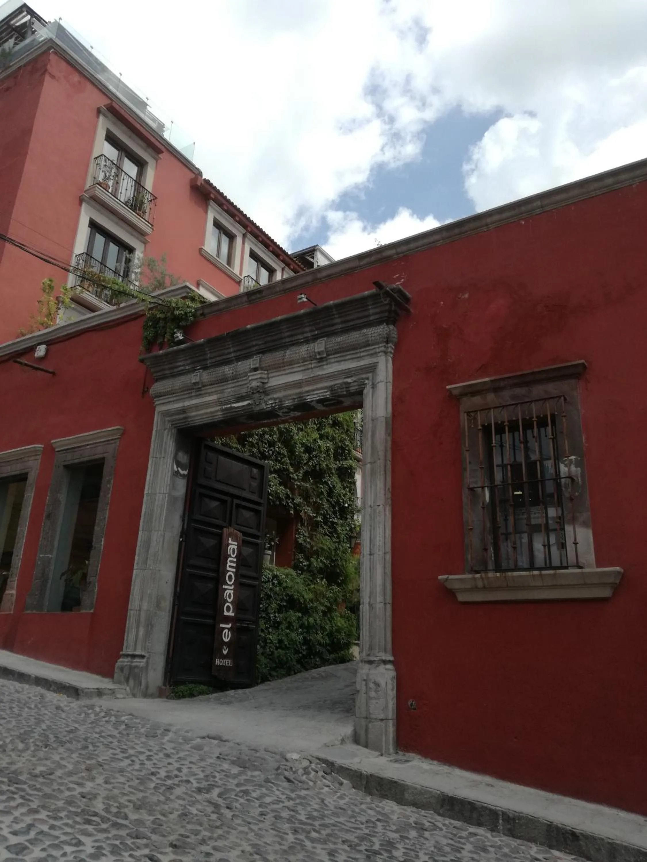 Facade/entrance in Hotel Boutique El Palomar