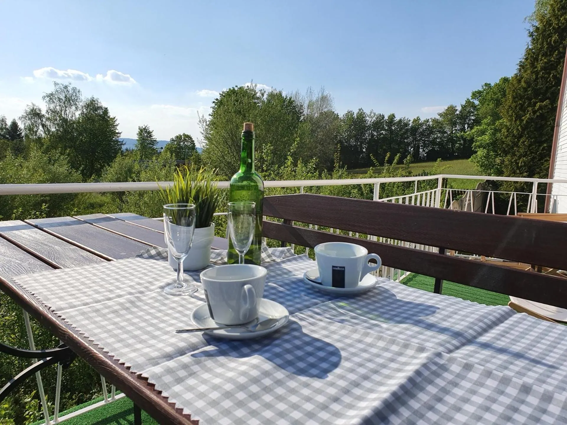 Balcony/Terrace in Willa Biały Domek