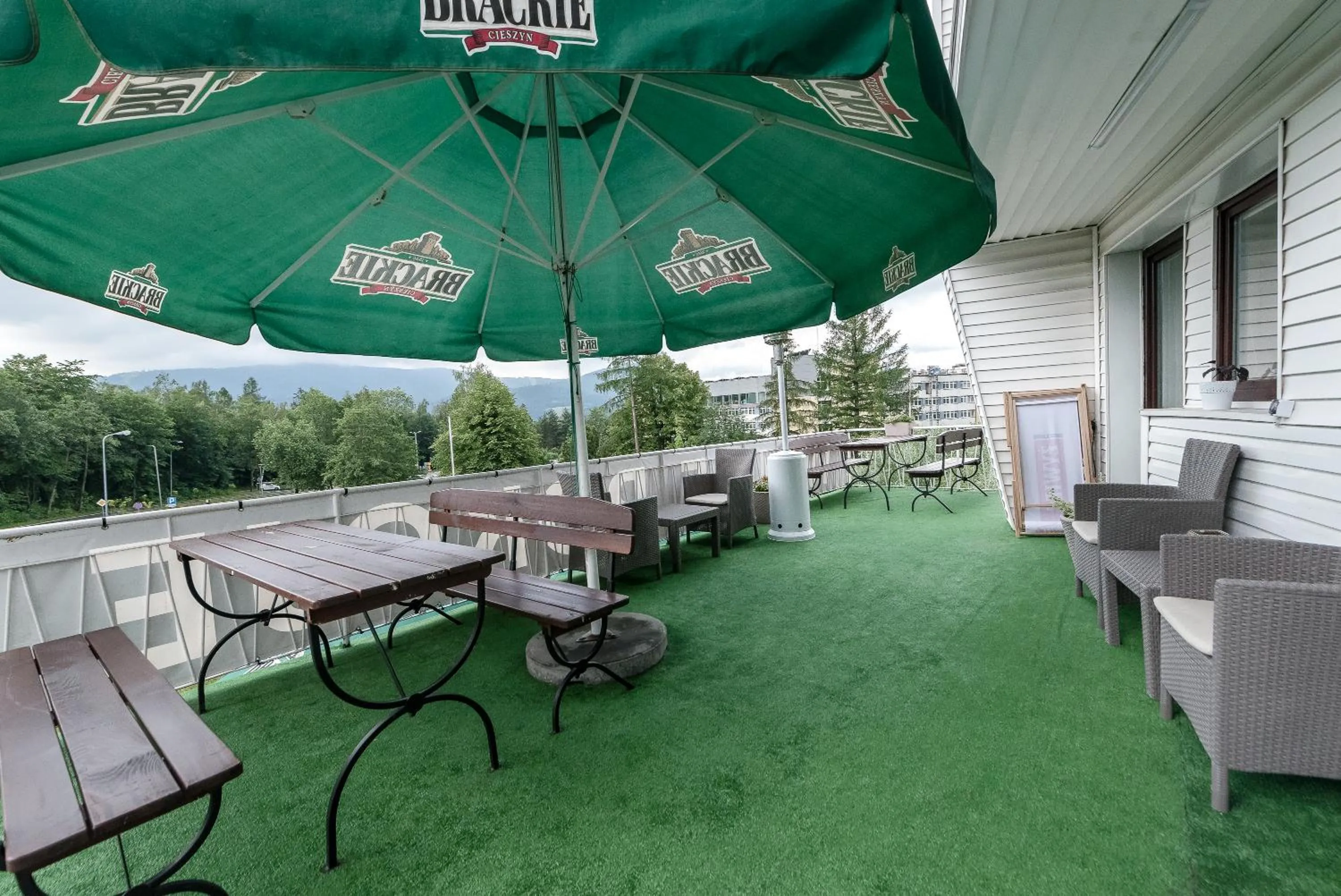 Balcony/Terrace in Willa Biały Domek