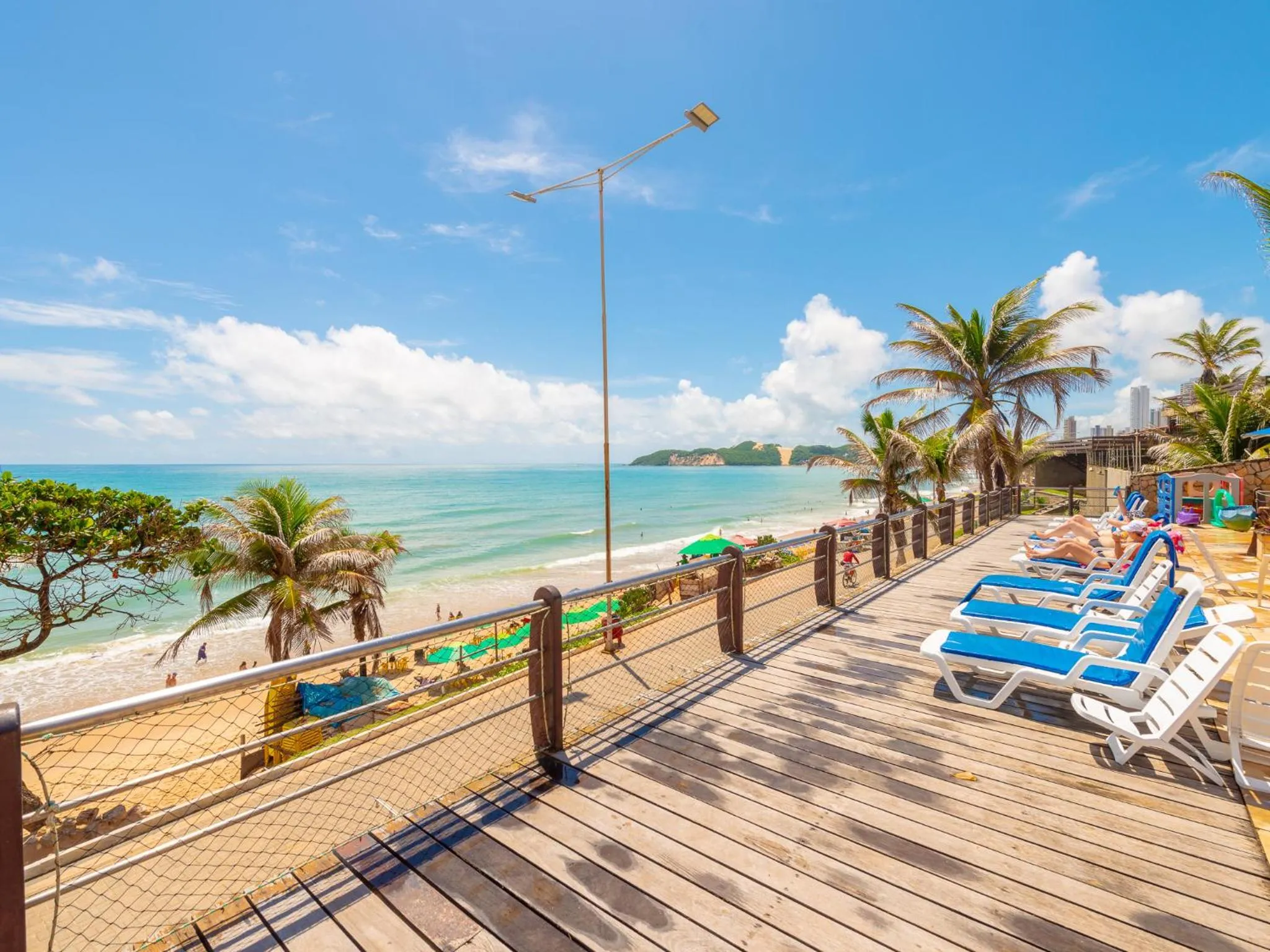 Balcony/Terrace in Happy Hotel Praia Azul