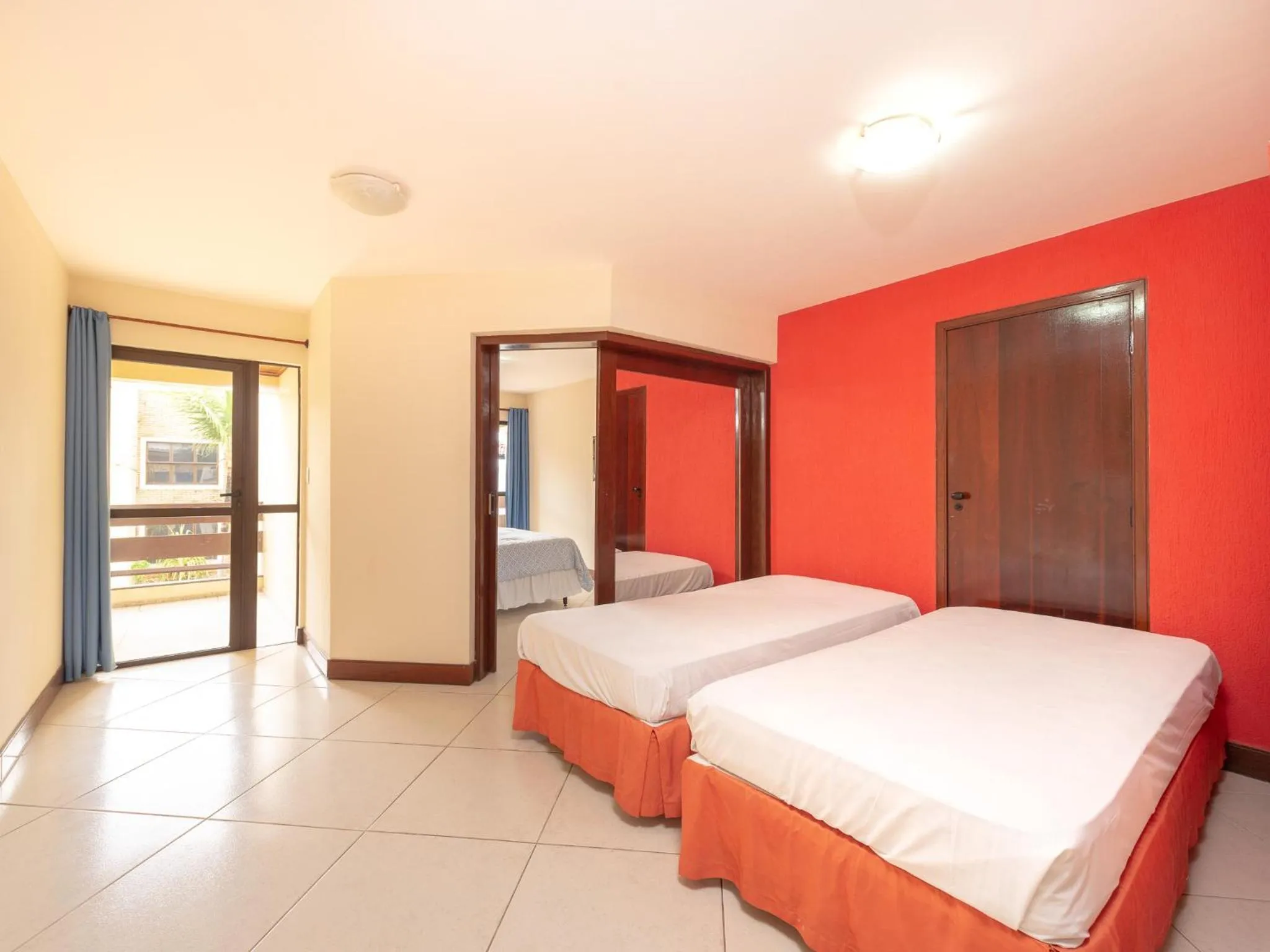 Bed in Happy Hotel Praia Azul