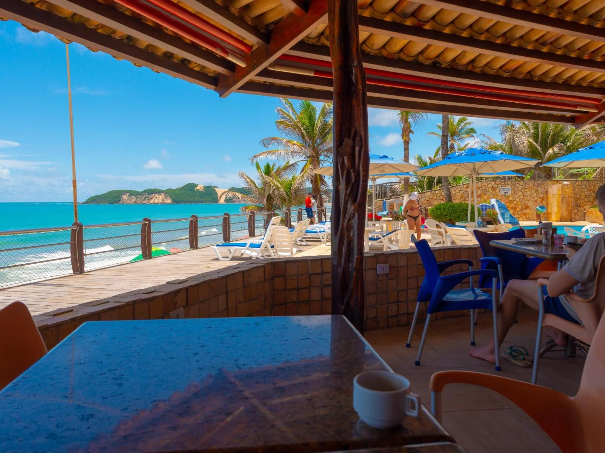 Sea view in Happy Hotel Praia Azul