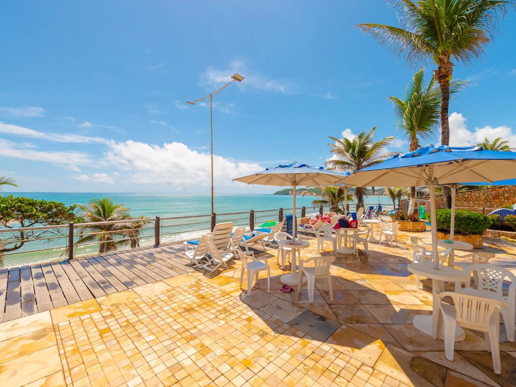 Balcony/Terrace in Happy Hotel Praia Azul
