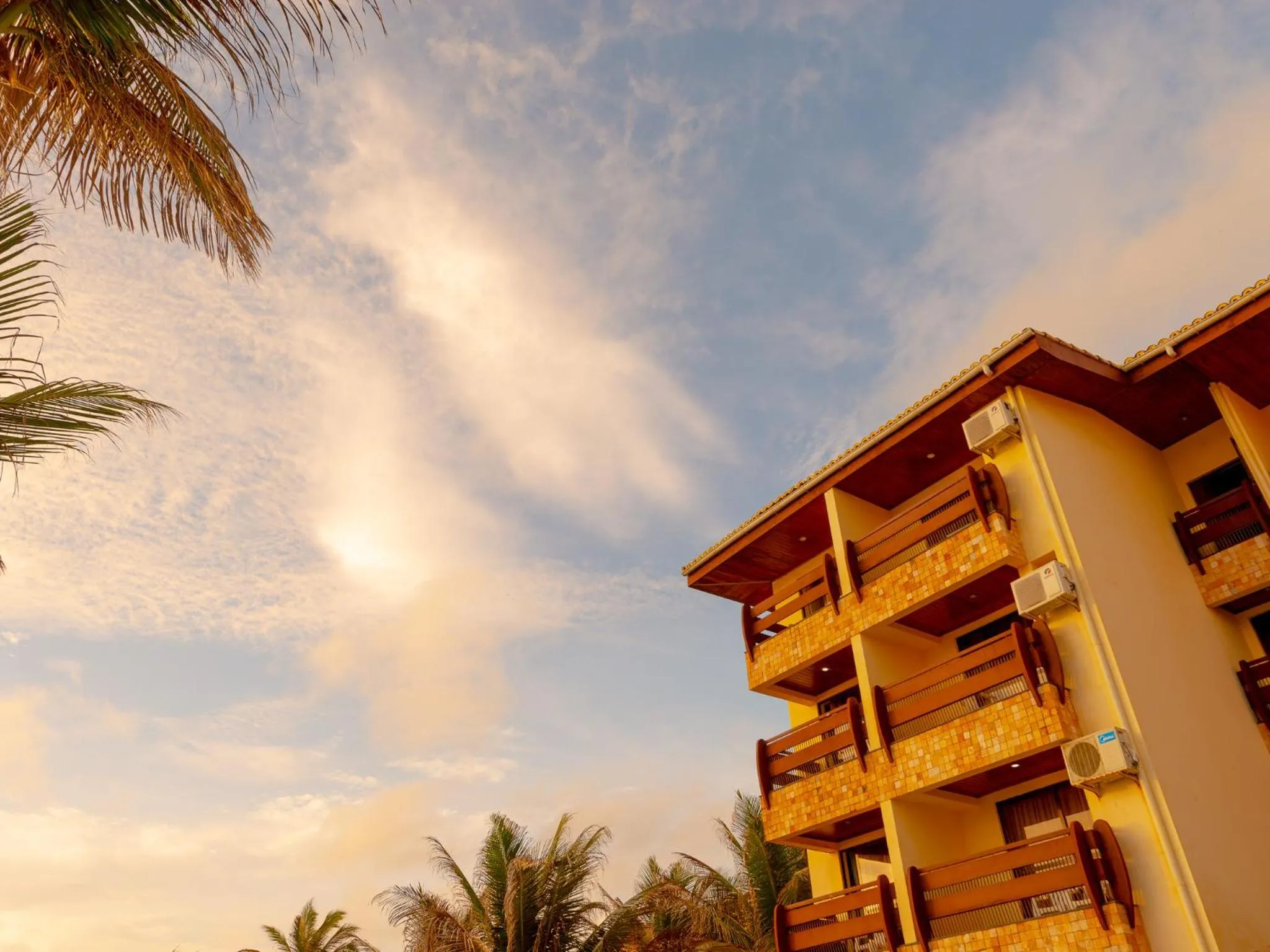 Property building in Happy Hotel Praia Azul