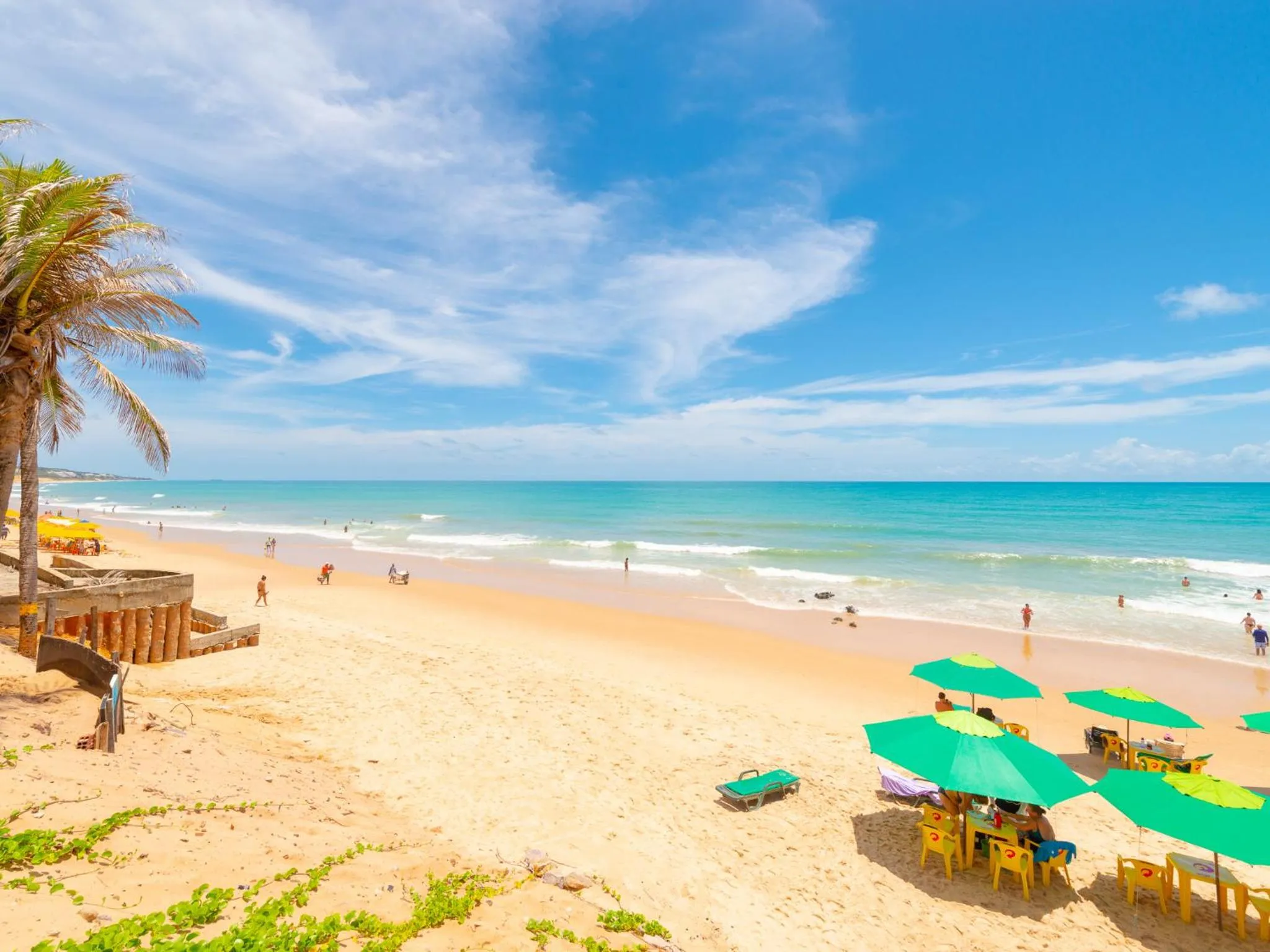 Beach in Happy Hotel Praia Azul