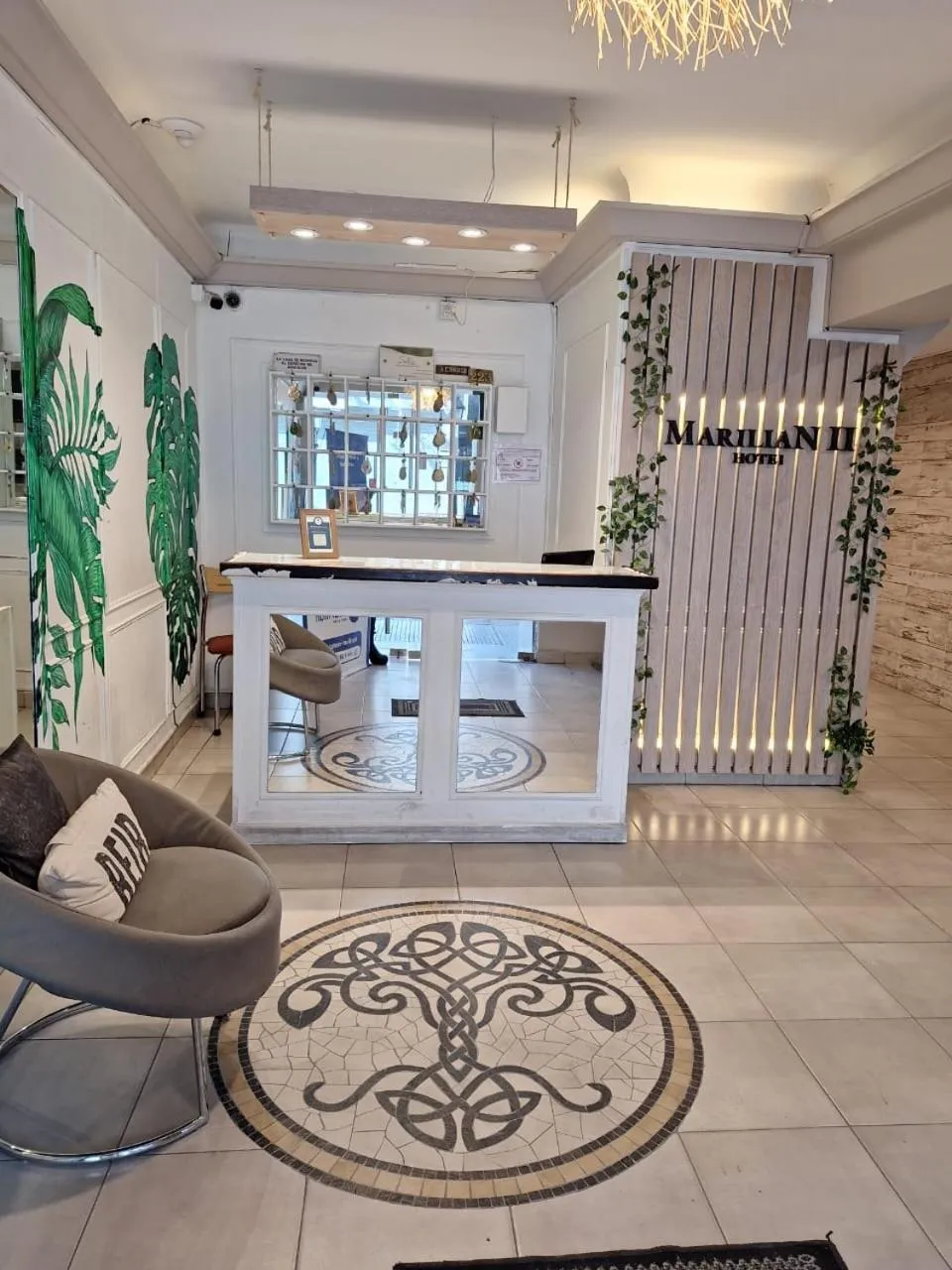 Living room in Hotel Marilian II