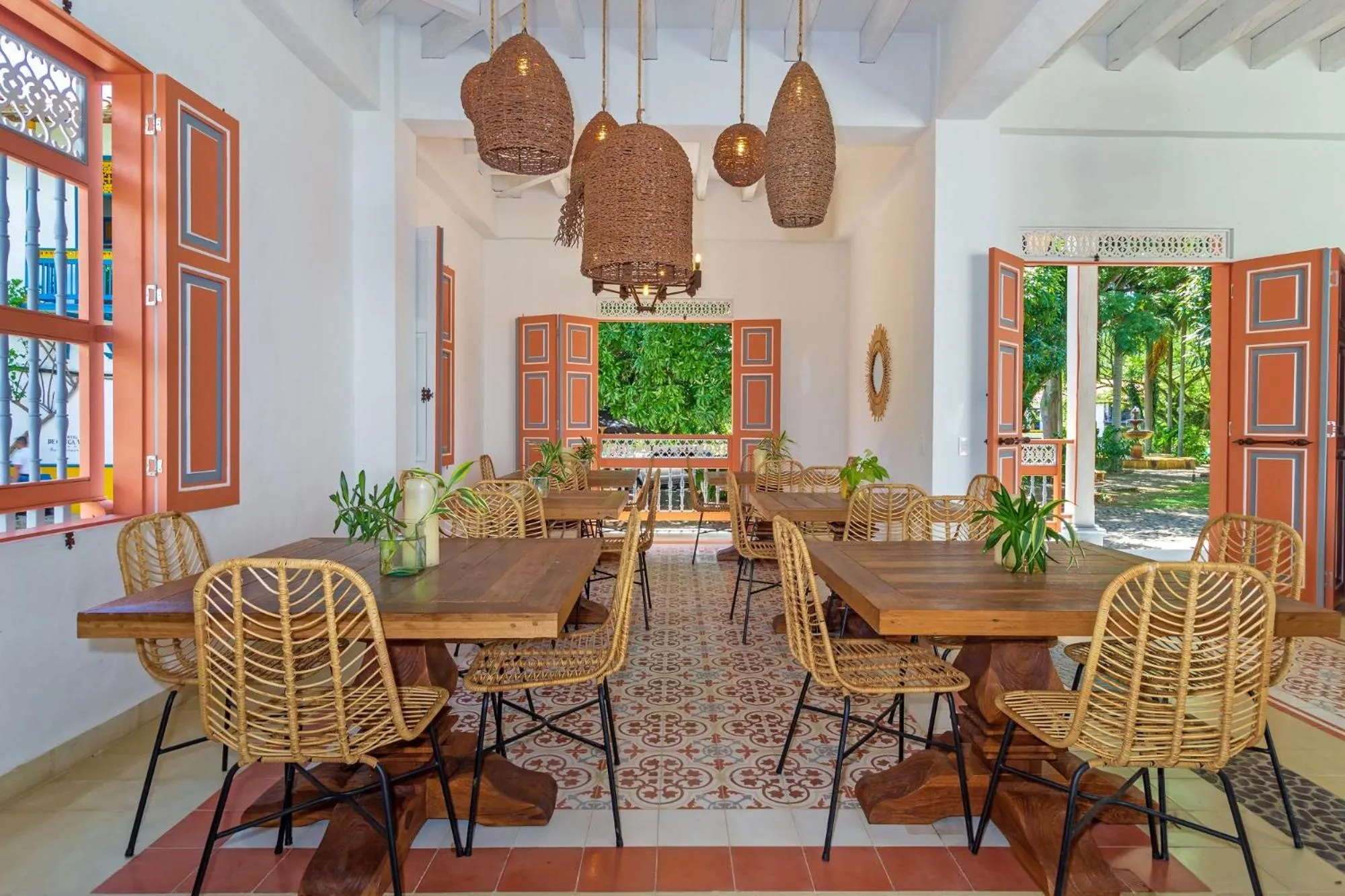 Dining area in Hotel Fundadores en Cauca Viejo Fundadores