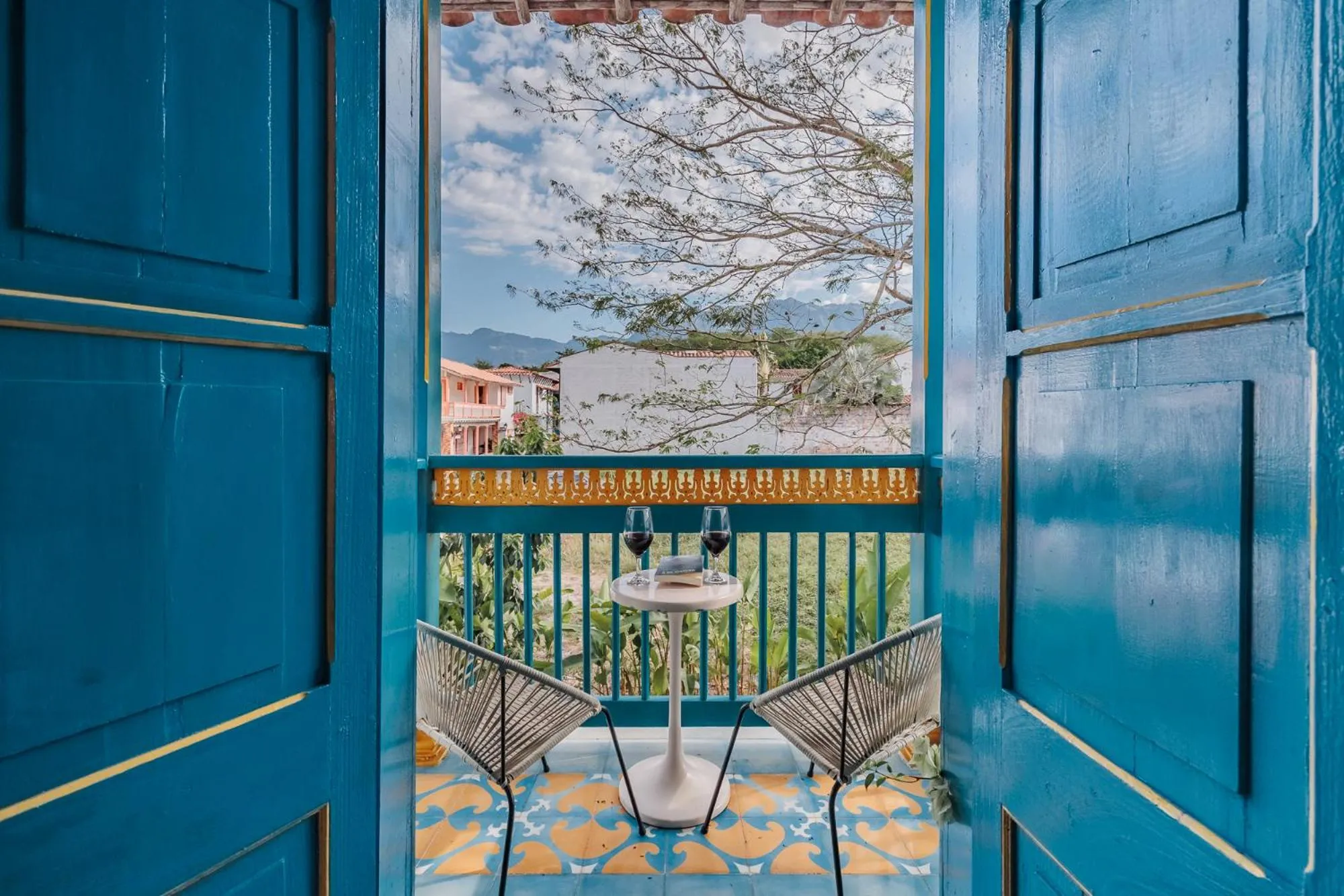 Balcony/Terrace in Hotel Fundadores en Cauca Viejo Fundadores