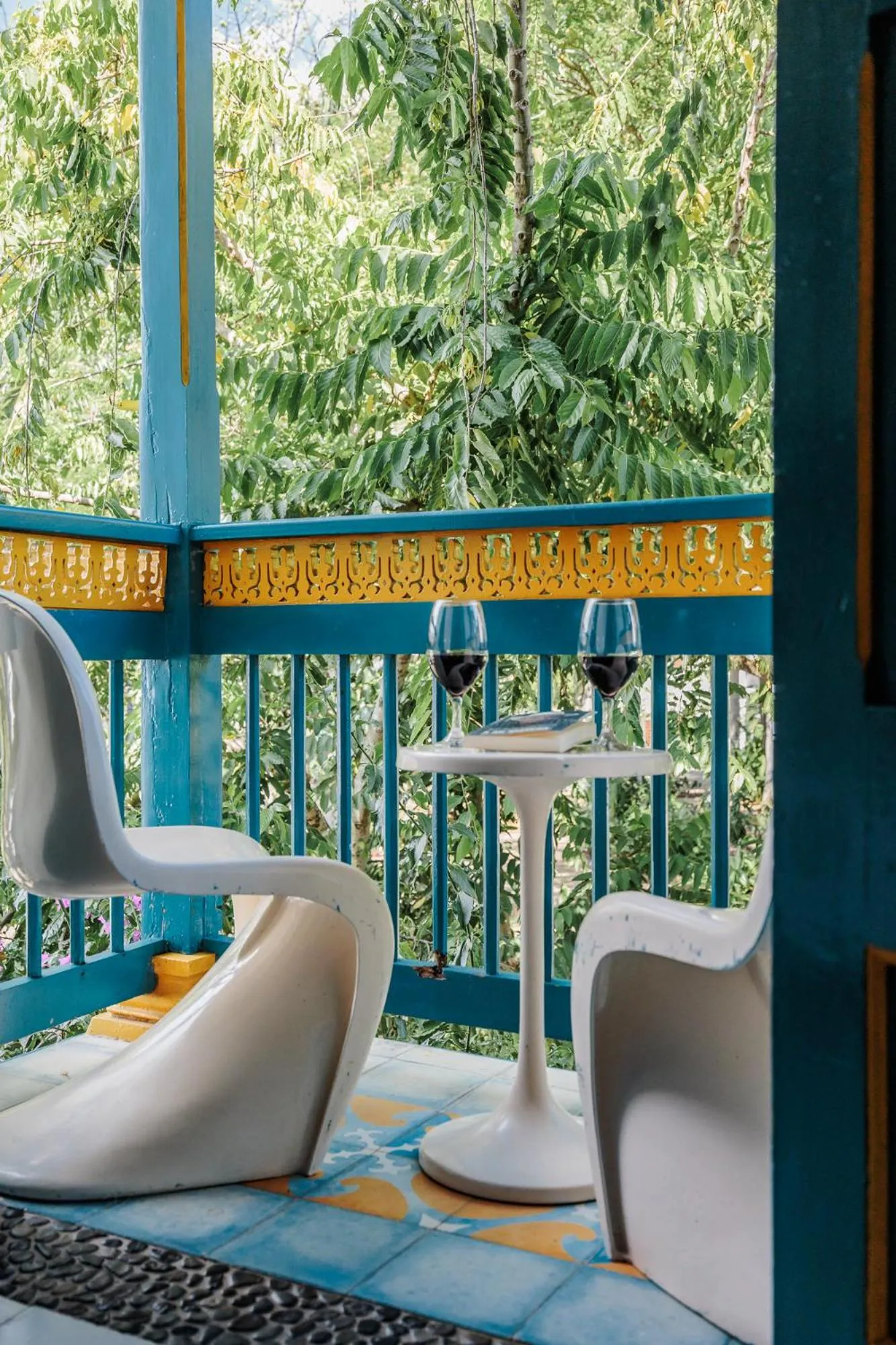 Balcony/Terrace in Hotel Fundadores en Cauca Viejo Fundadores