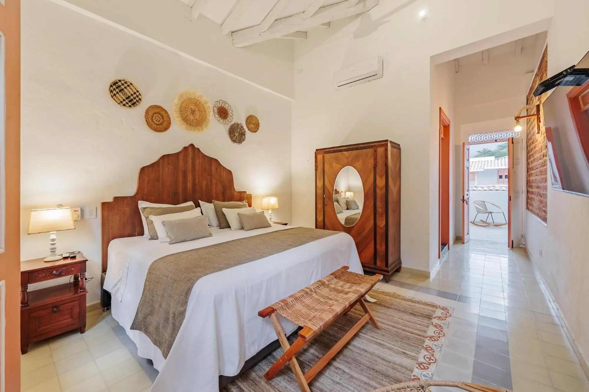 Bed in Hotel Fundadores en Cauca Viejo Fundadores