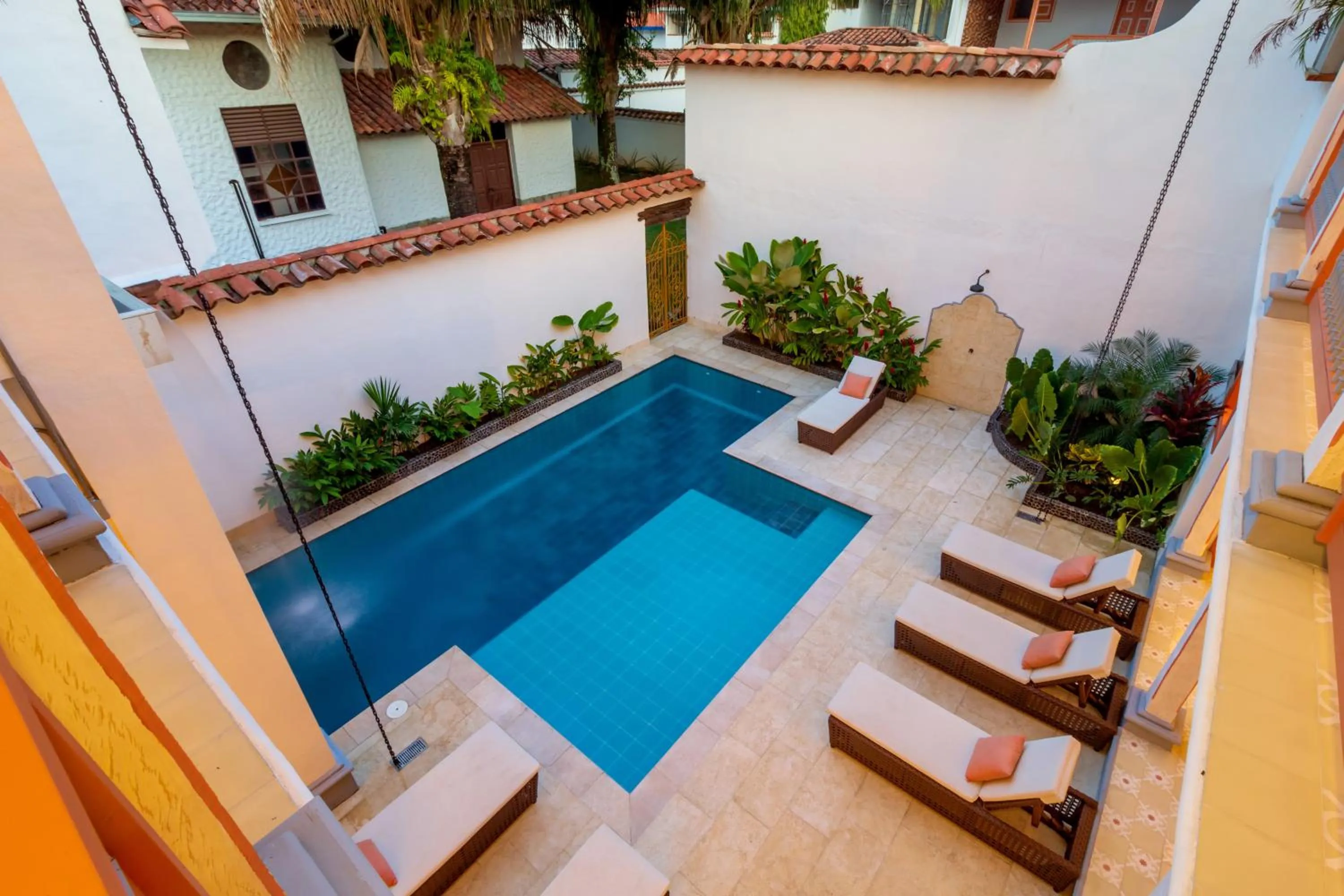 Swimming pool in Hotel Fundadores en Cauca Viejo Fundadores