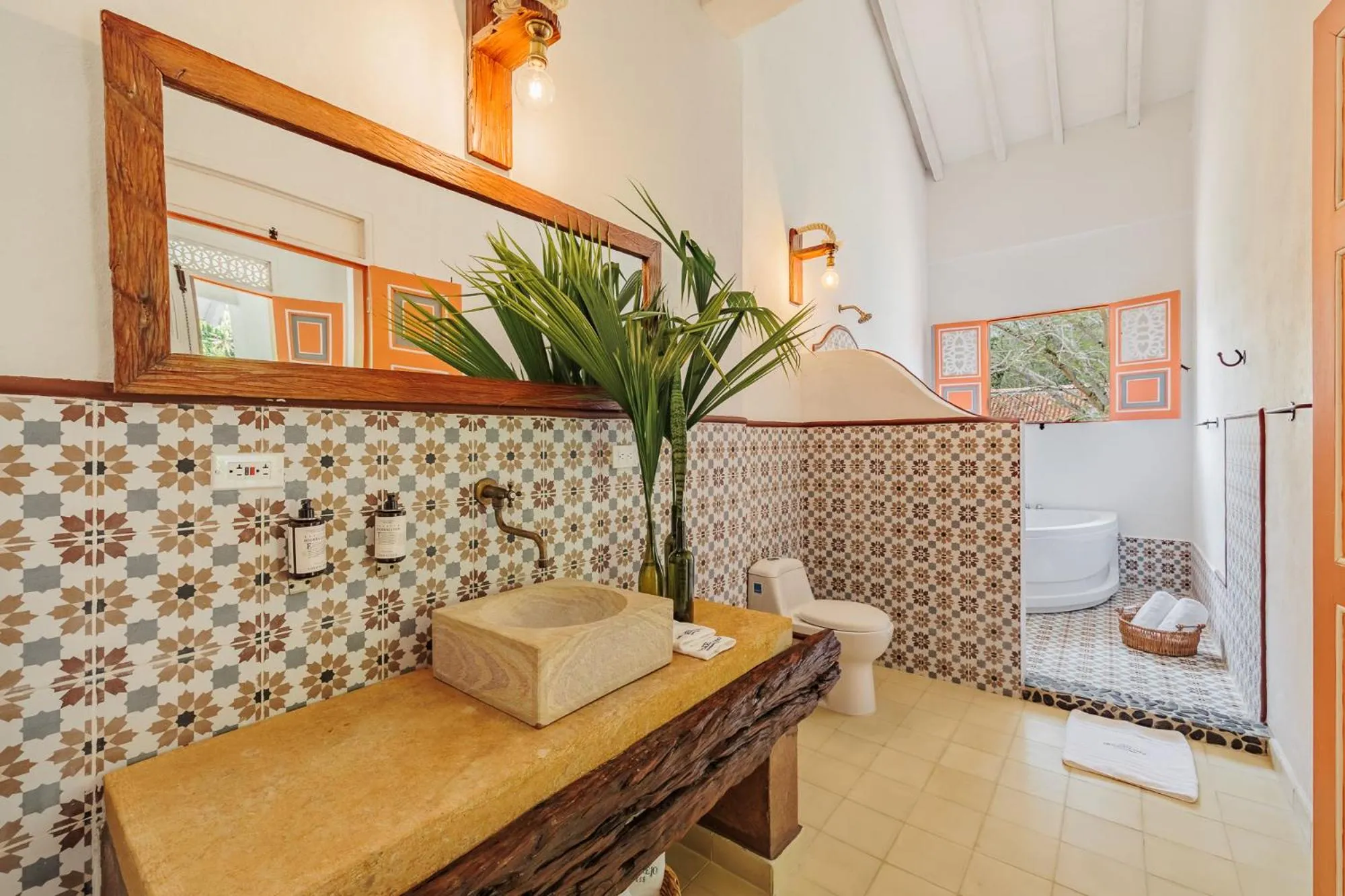 Bathroom in Hotel Fundadores en Cauca Viejo Fundadores