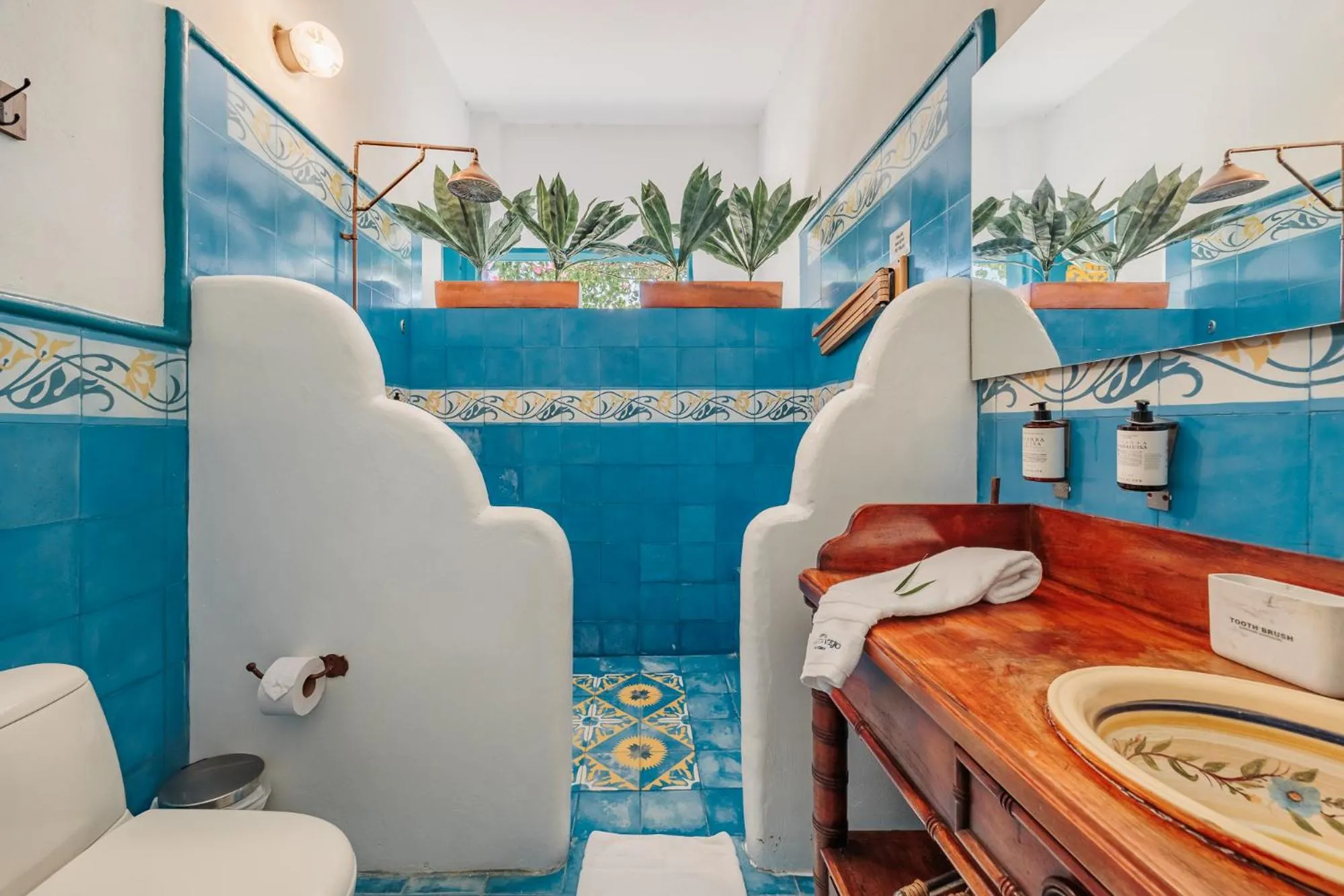 Bathroom in Hotel Fundadores en Cauca Viejo Fundadores