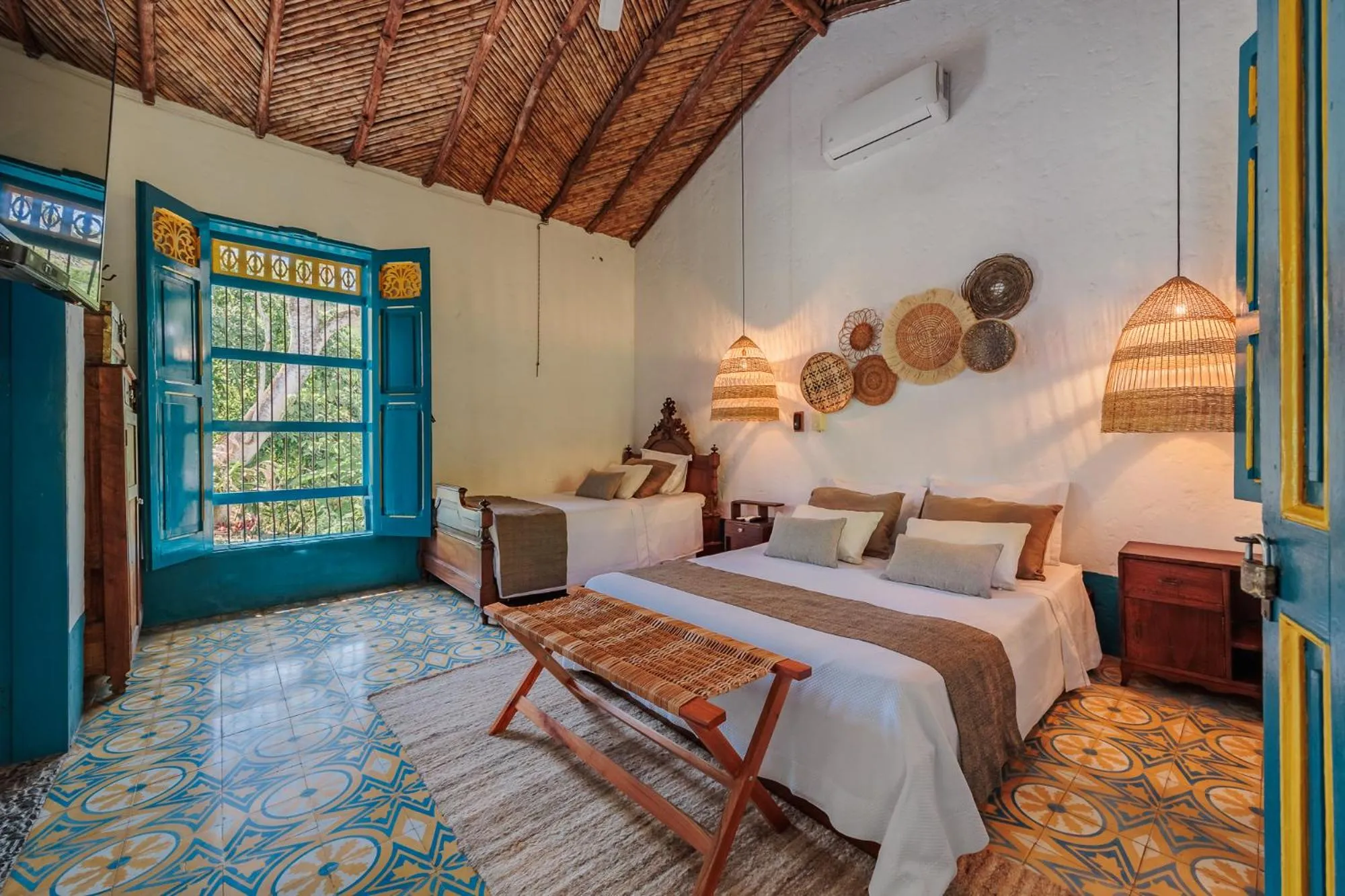 Bed in Hotel Fundadores en Cauca Viejo Fundadores