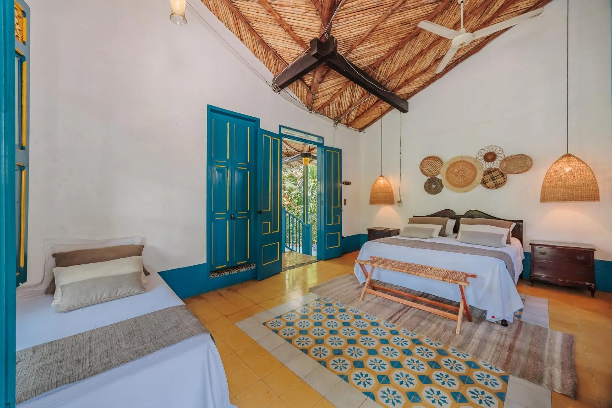 Bedroom, Bed in Hotel Fundadores en Cauca Viejo Fundadores