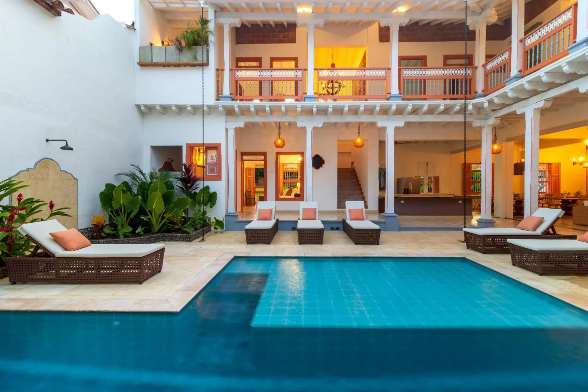 Swimming pool in Hotel Fundadores en Cauca Viejo Fundadores