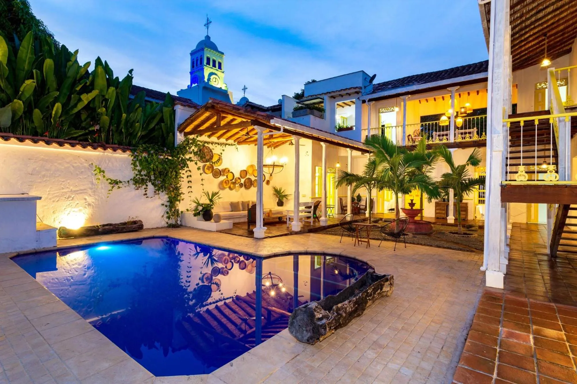 Swimming pool in Hotel Fundadores en Cauca Viejo Fundadores