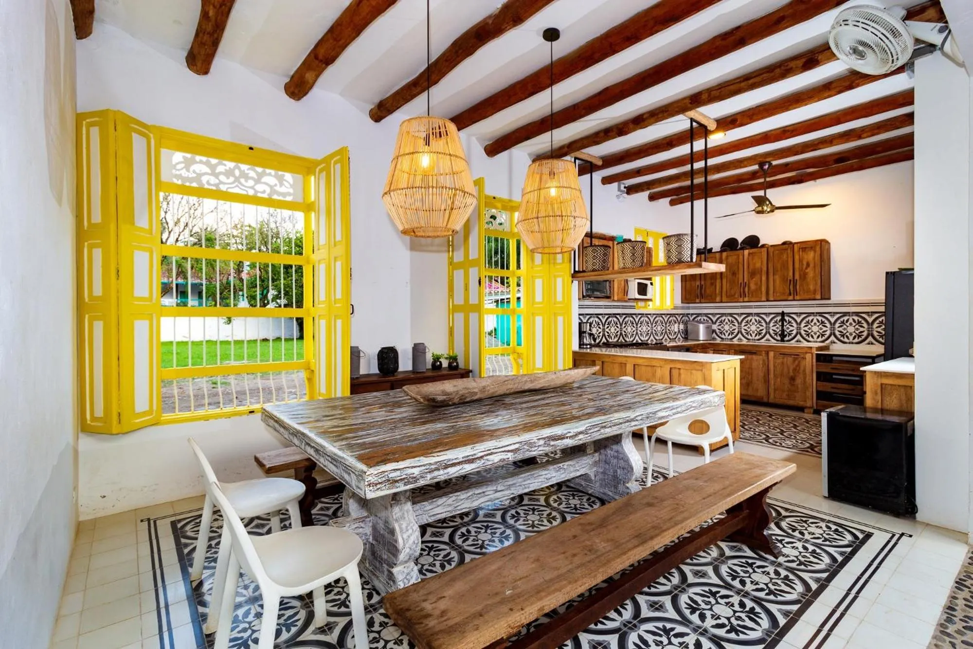 Kitchen or kitchenette in Hotel Fundadores en Cauca Viejo Fundadores