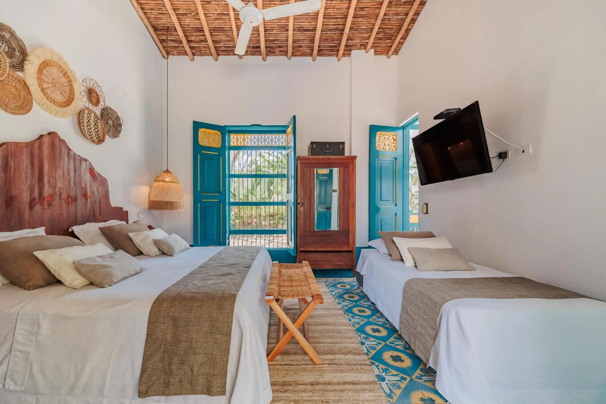 Bed in Hotel Fundadores en Cauca Viejo Fundadores