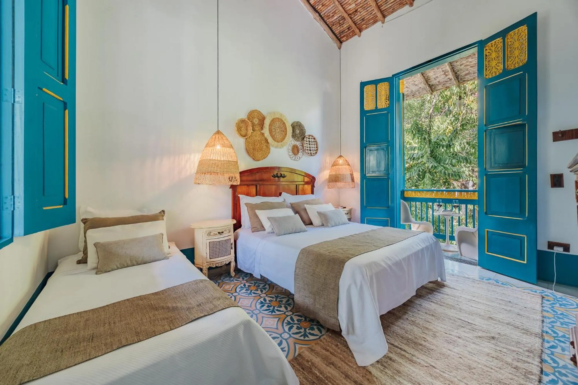 Bed in Hotel Fundadores en Cauca Viejo Fundadores