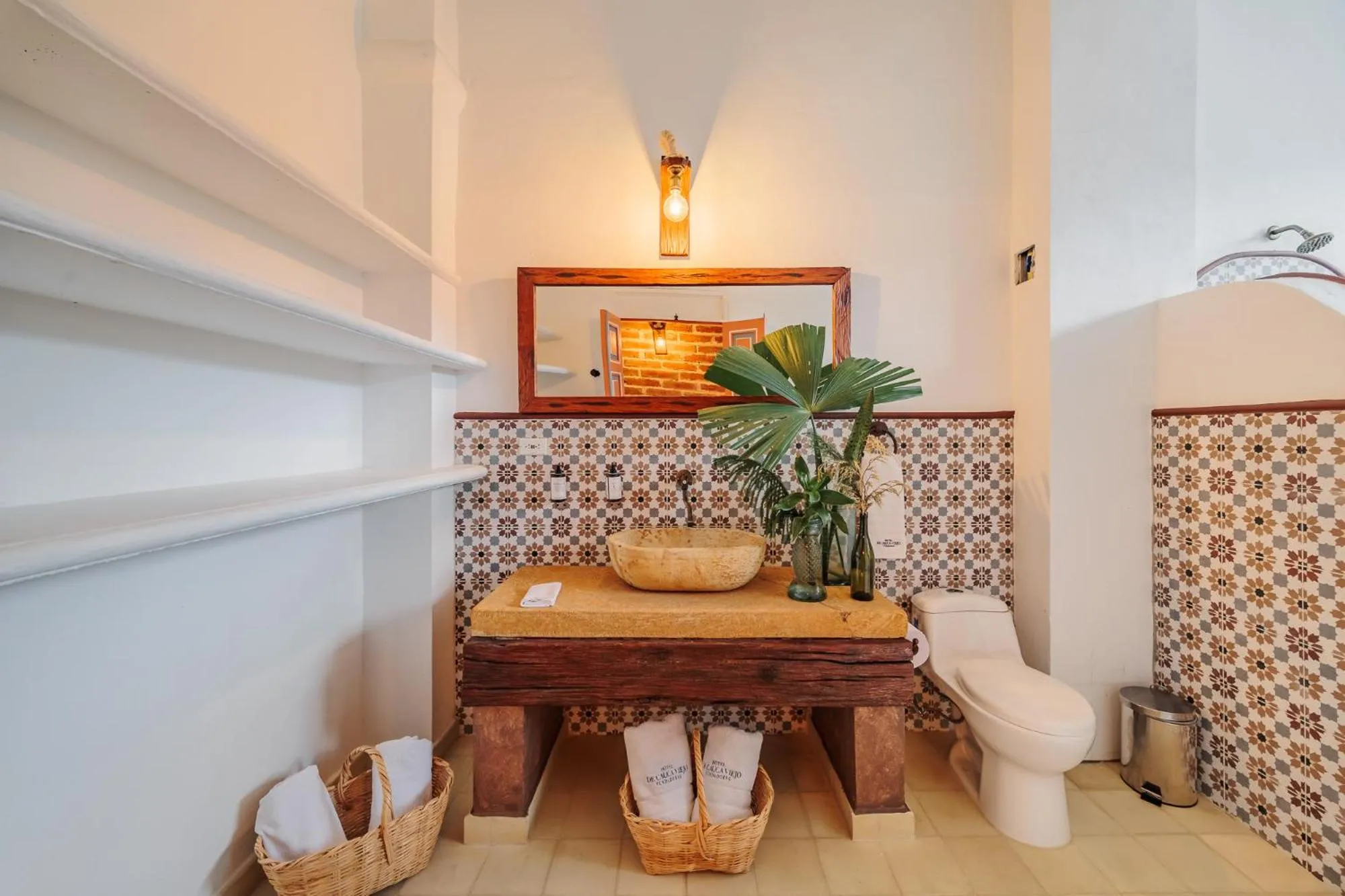 Bathroom in Hotel Fundadores en Cauca Viejo Fundadores