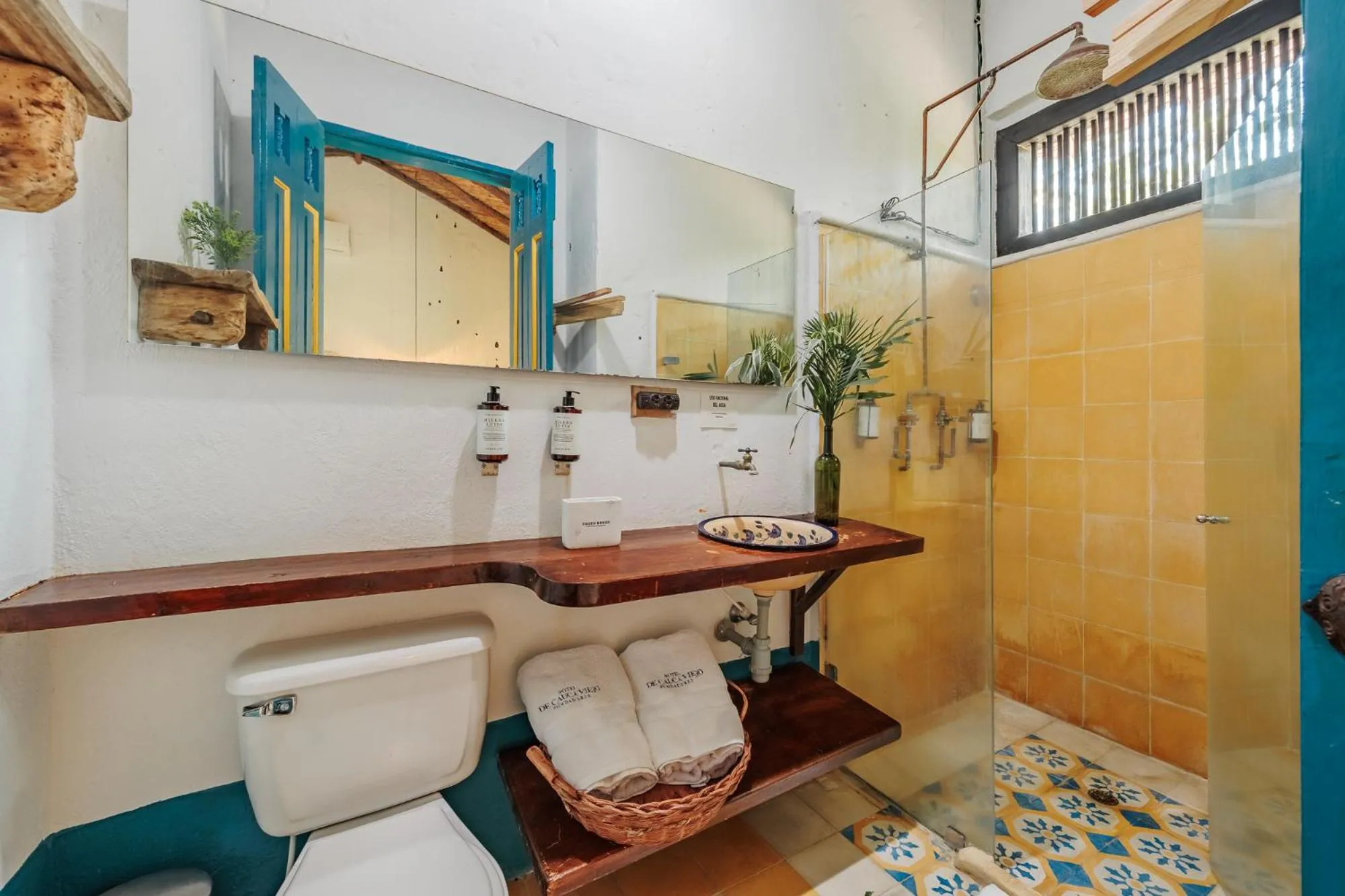 Bathroom in Hotel Fundadores en Cauca Viejo Fundadores