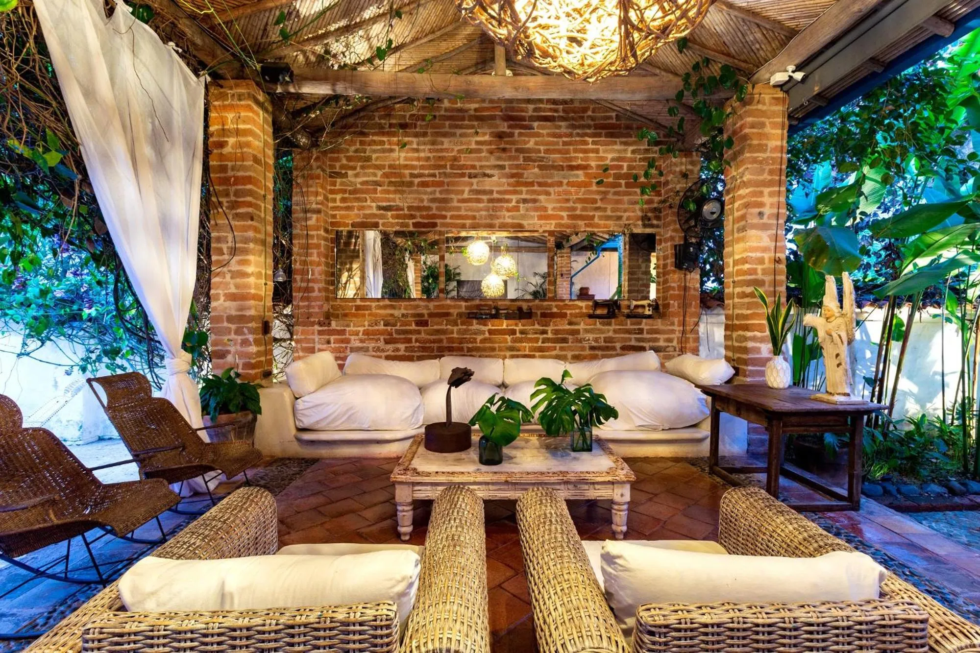 Seating area in Hotel Fundadores en Cauca Viejo Fundadores