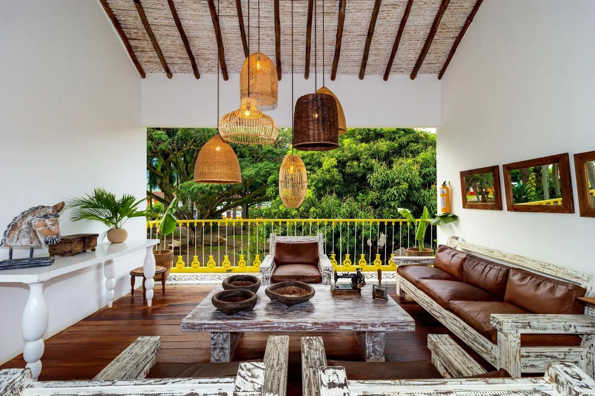 Seating area in Hotel Fundadores en Cauca Viejo Fundadores