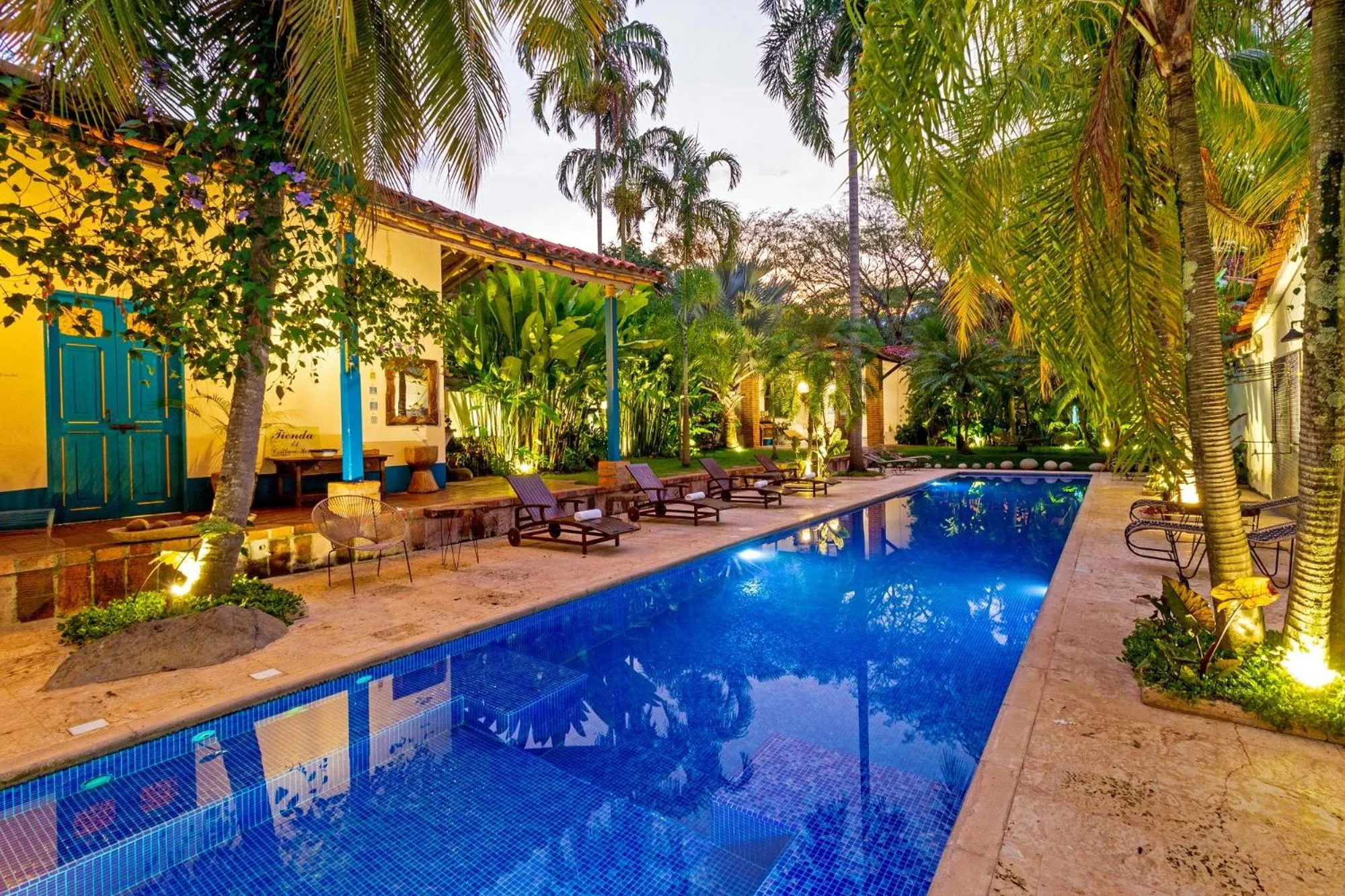 Swimming pool in Hotel Fundadores en Cauca Viejo Fundadores