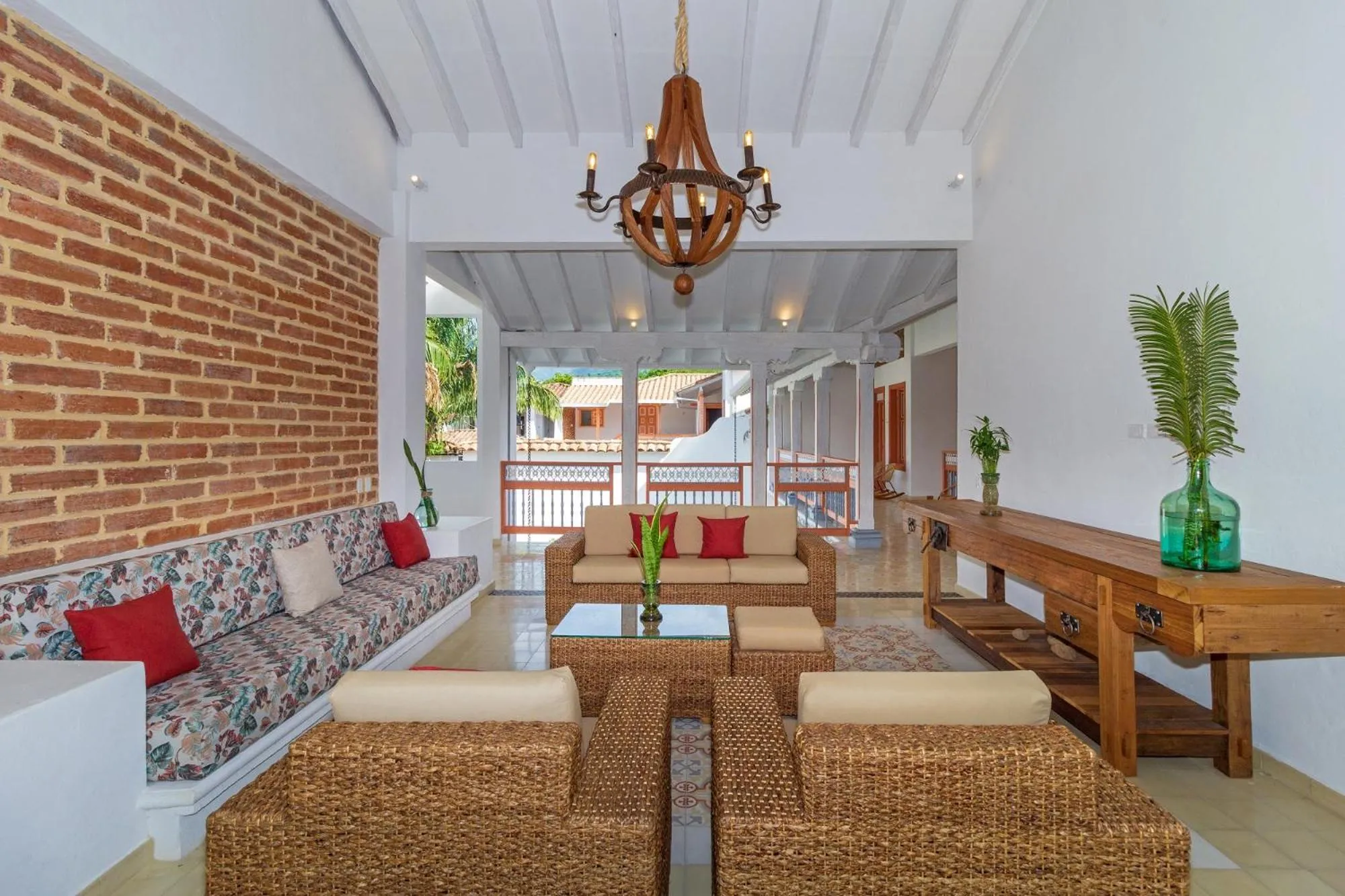 Seating area in Hotel Fundadores en Cauca Viejo Fundadores