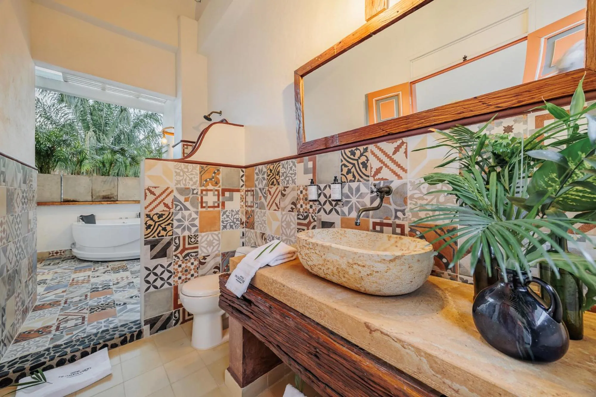 Bathroom in Hotel Fundadores en Cauca Viejo Fundadores