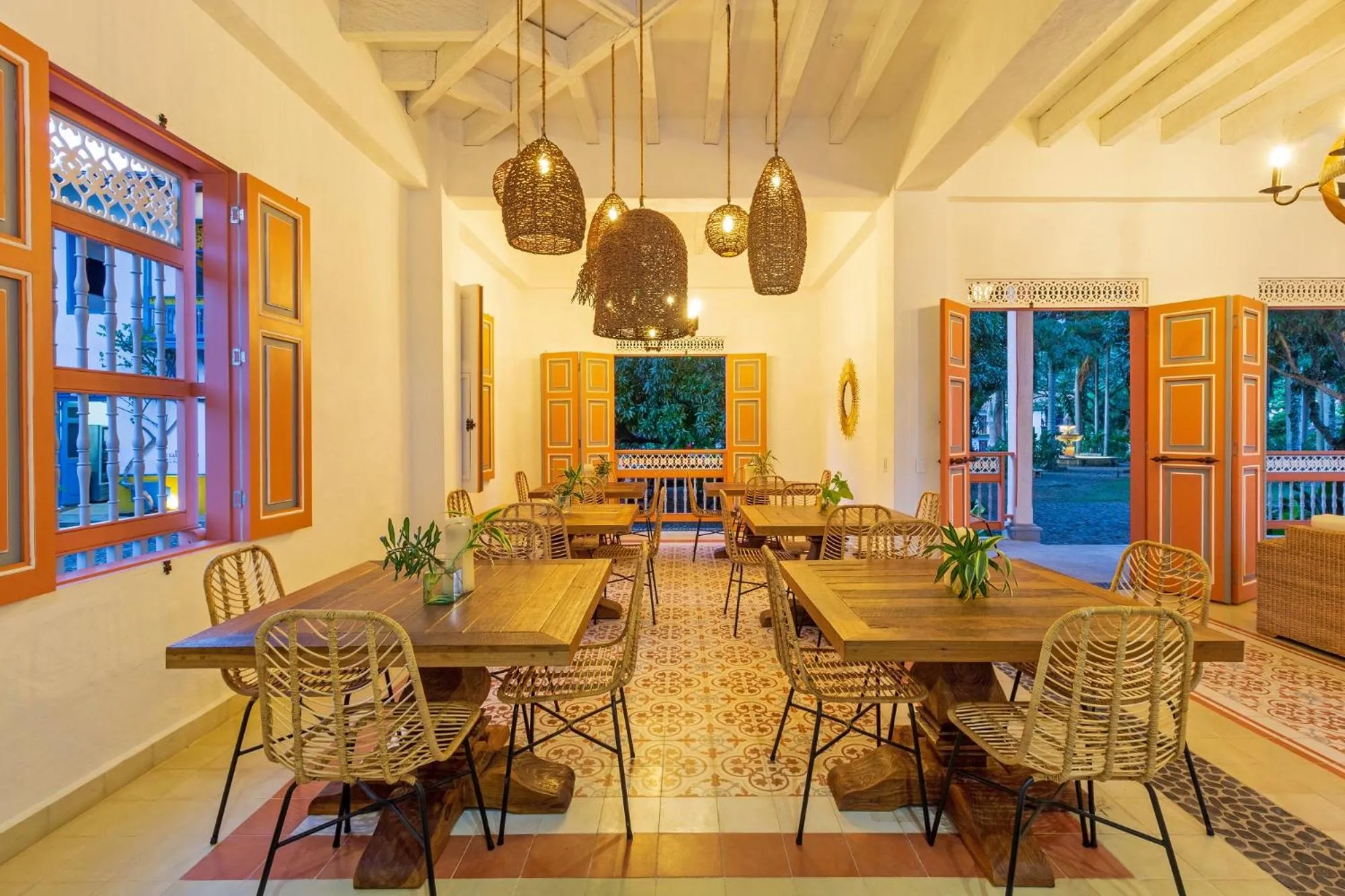 Seating area in Hotel Fundadores en Cauca Viejo Fundadores