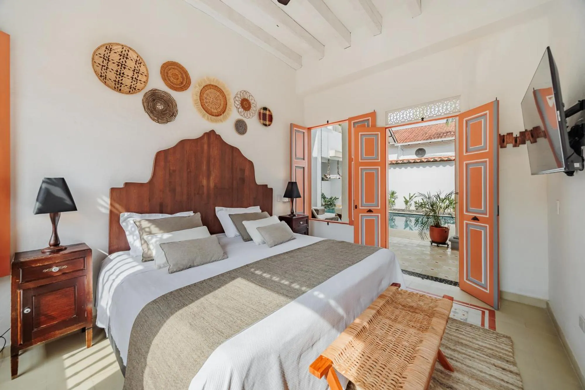 Bed in Hotel Fundadores en Cauca Viejo Fundadores