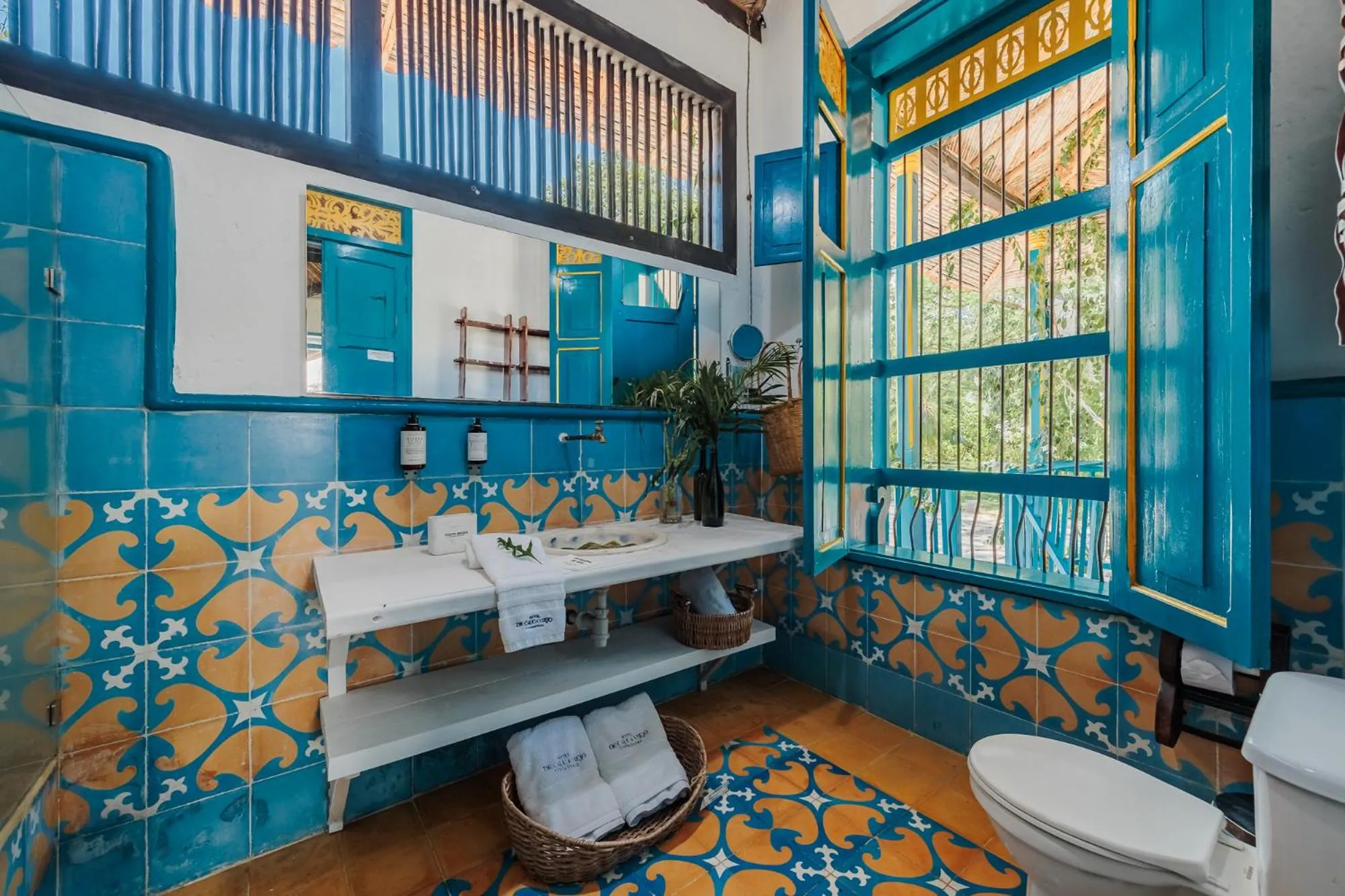 Bathroom in Hotel Fundadores en Cauca Viejo Fundadores