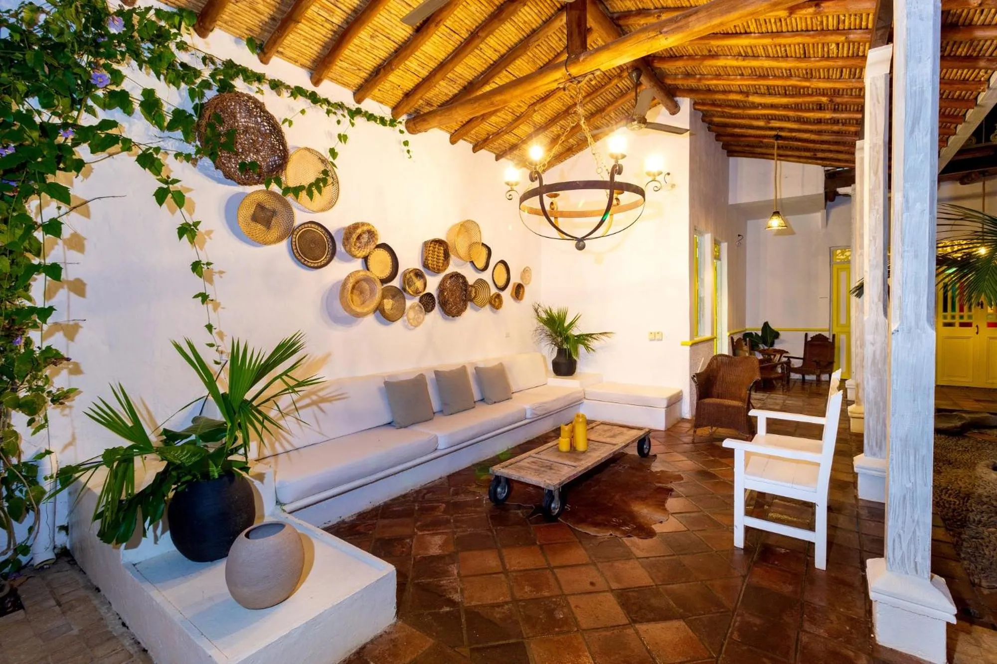 Seating area in Hotel Fundadores en Cauca Viejo Fundadores