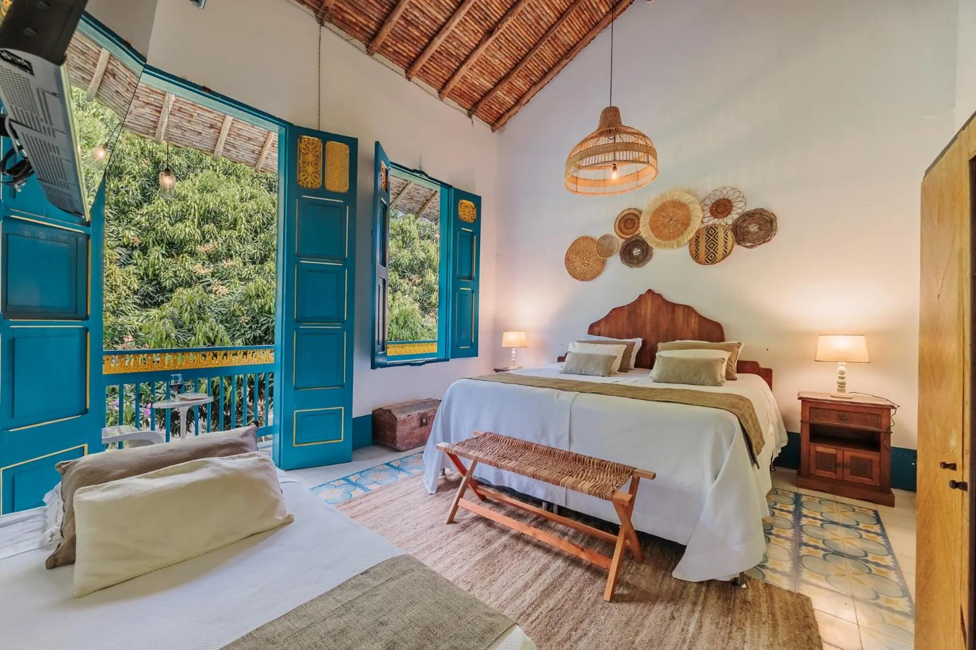 Bed in Hotel Fundadores en Cauca Viejo Fundadores