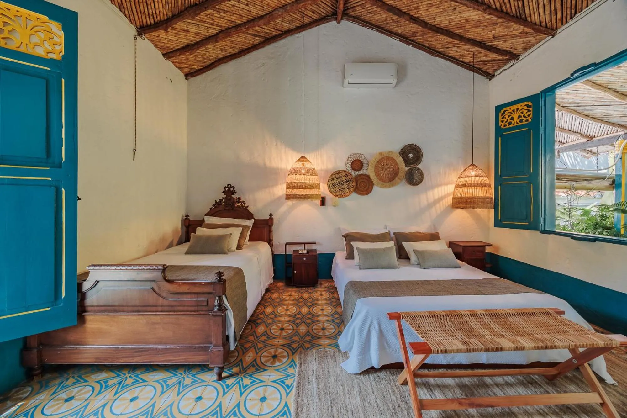 Bed in Hotel Fundadores en Cauca Viejo Fundadores