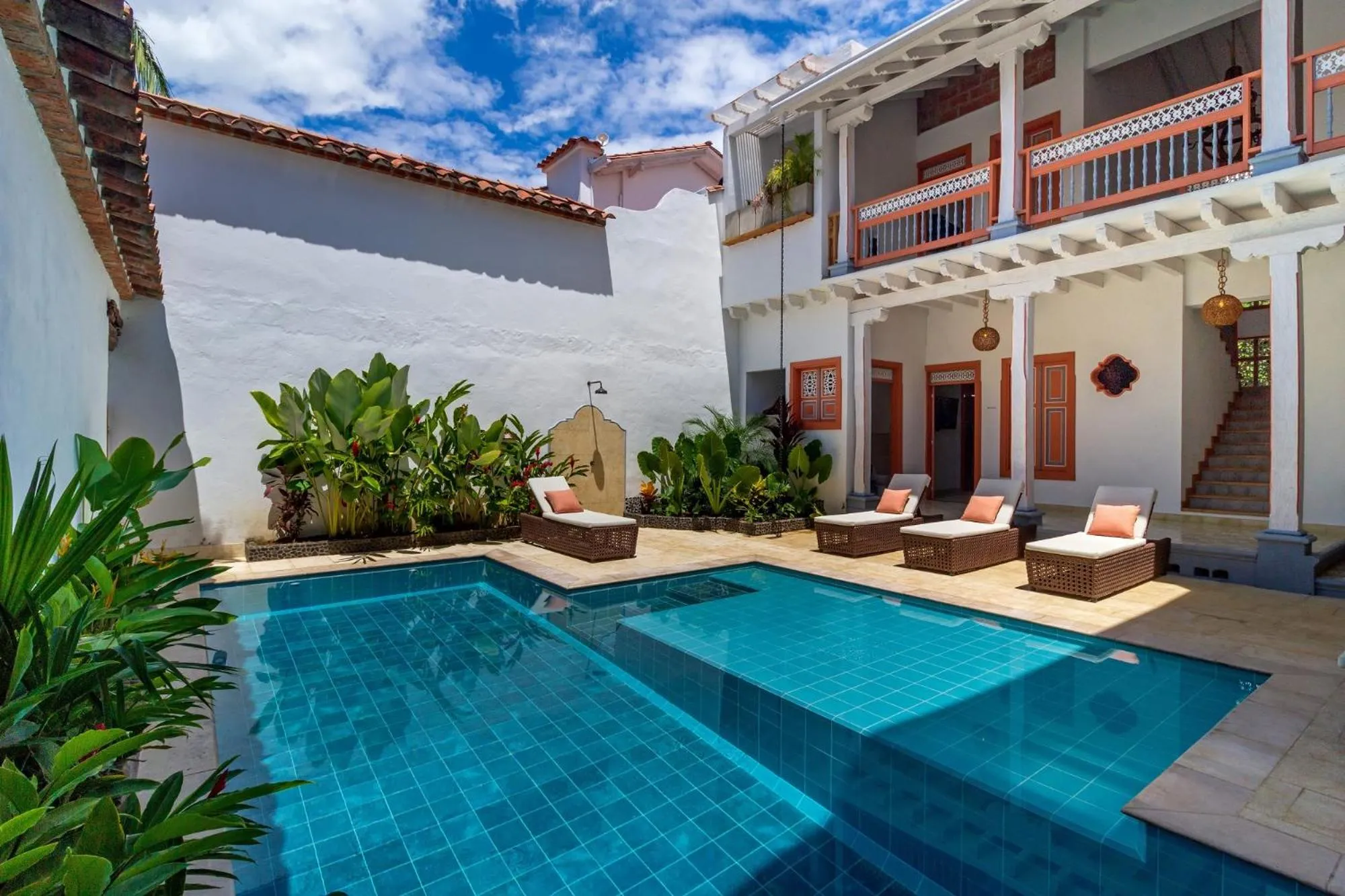 Swimming pool in Hotel Fundadores en Cauca Viejo Fundadores