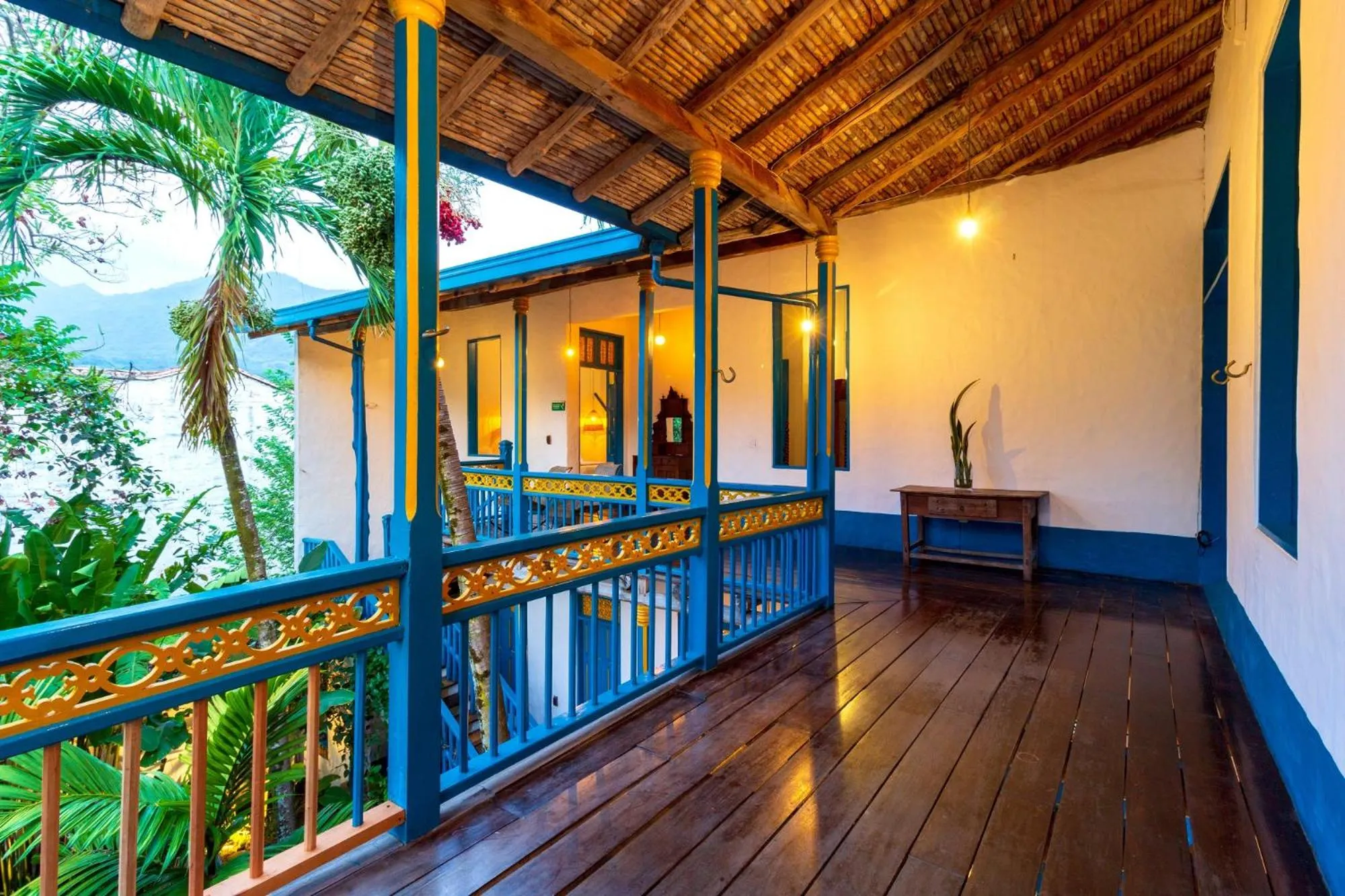 Balcony/Terrace in Hotel Fundadores en Cauca Viejo Fundadores