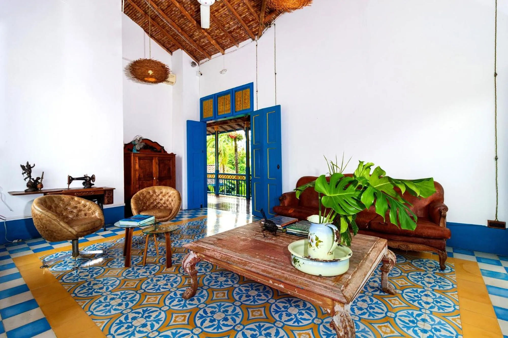 Seating area in Hotel Fundadores en Cauca Viejo Fundadores